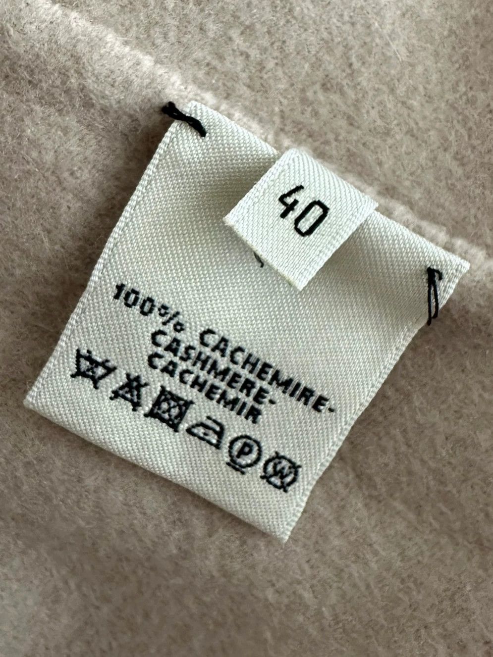 Hermes Hermes double face cashmere tie-front wmn blush pink 40 99 Size M / US 6-8 / IT 42-44 - 9 Thumbnail