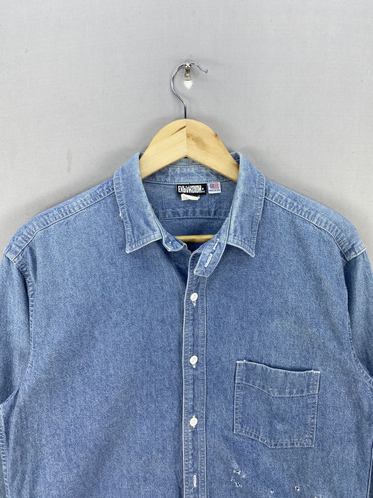 Flannel Expansion NYC Distressed Flannel Shirts Button Up Size US M / EU 48-50 / 2 - 7 Thumbnail