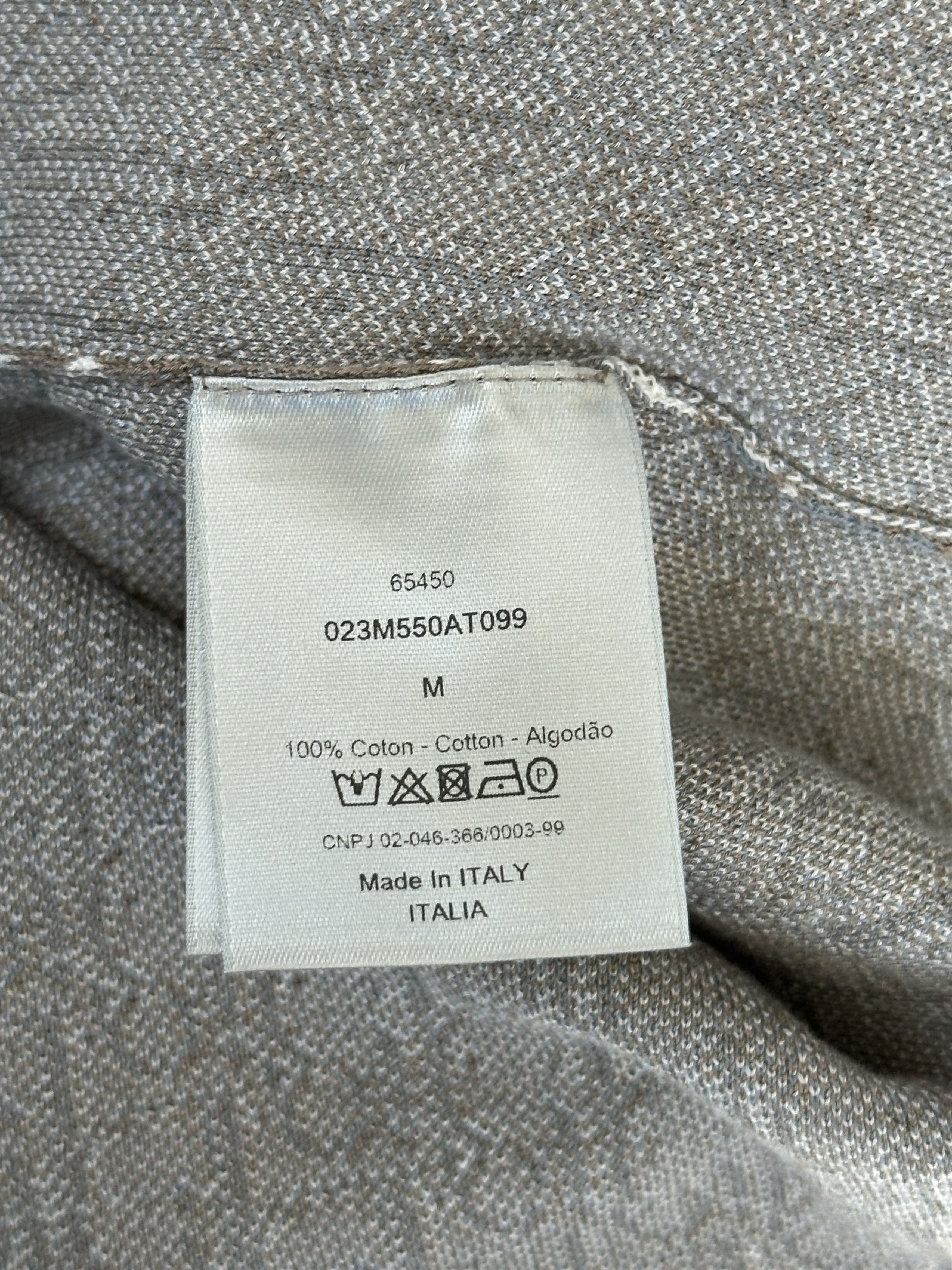 Dior Dior Beige & Brown Oblique Button Up Shirt Size US M / EU 48-50 / 2 - 4 Thumbnail