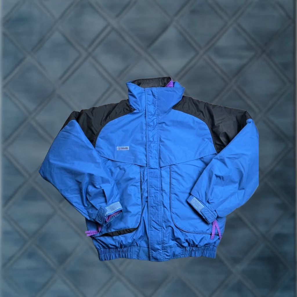 Vintage VINTAGE Columbia Powder Keg Jacket Mens Medium Blue 3-in-1 Full Zip Size US M / EU 48-50 / 2 - 1 Thumbnail