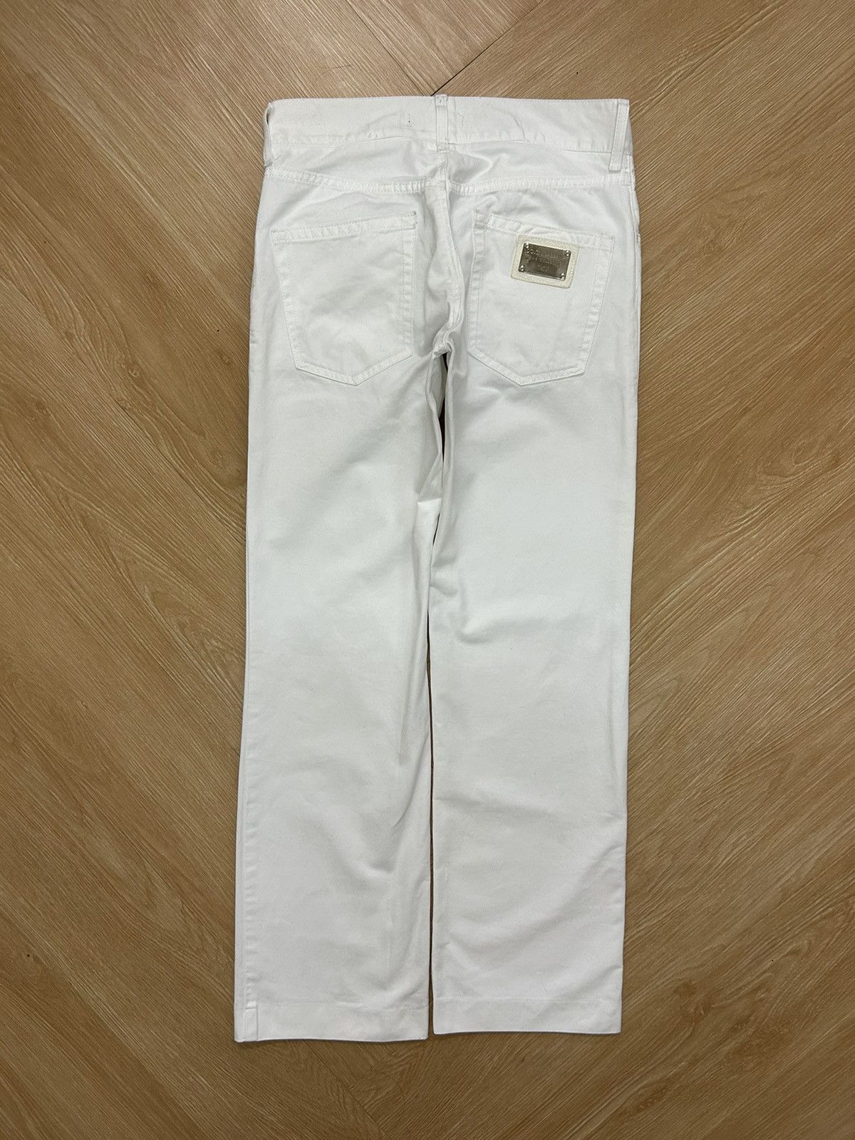 Dolce & Gabbana Dolce & Gabbana white jeans Size US 32 / EU 48 - 2 Thumbnail