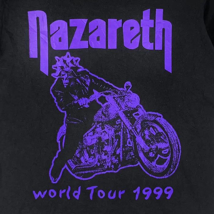 Vintage Vintage 1999 NAZARETH BOOGALOO World Tour Tee Shirt Size US S / EU 44-46 / 1 - 4 Thumbnail