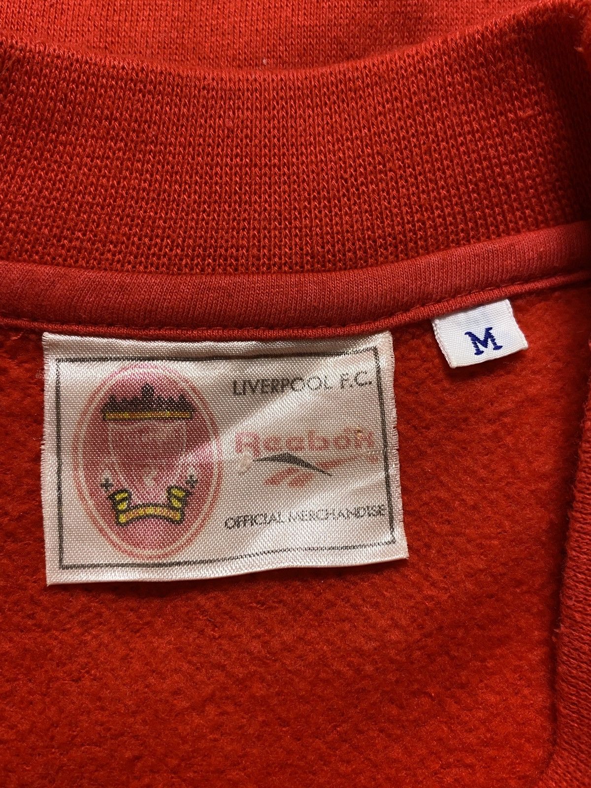 Reebok 90’s Very rare central logo Reebok Liverpool set hoodie pant Size US M / EU 48-50 / 2 - 12 Thumbnail