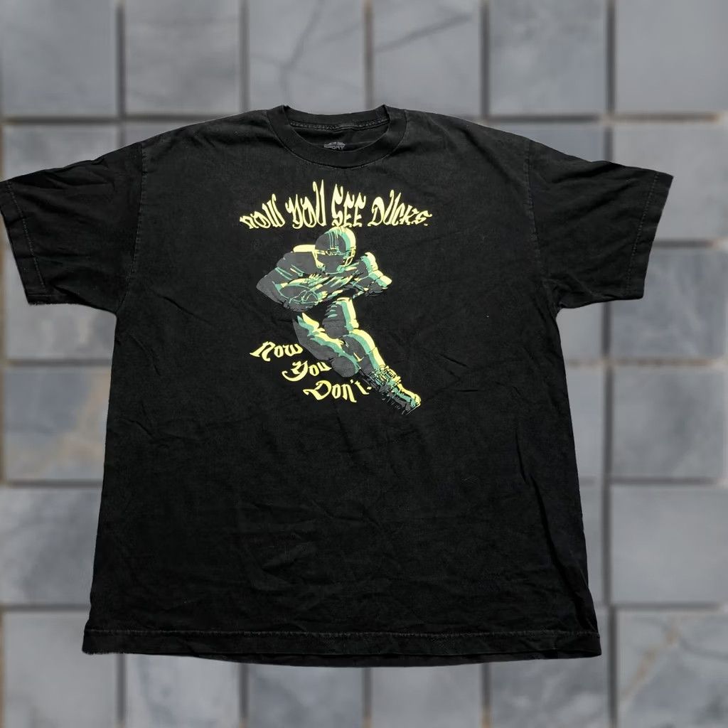 Streetwear × Vintage Vintage Fuck You Hand Sign Finger T Shirt