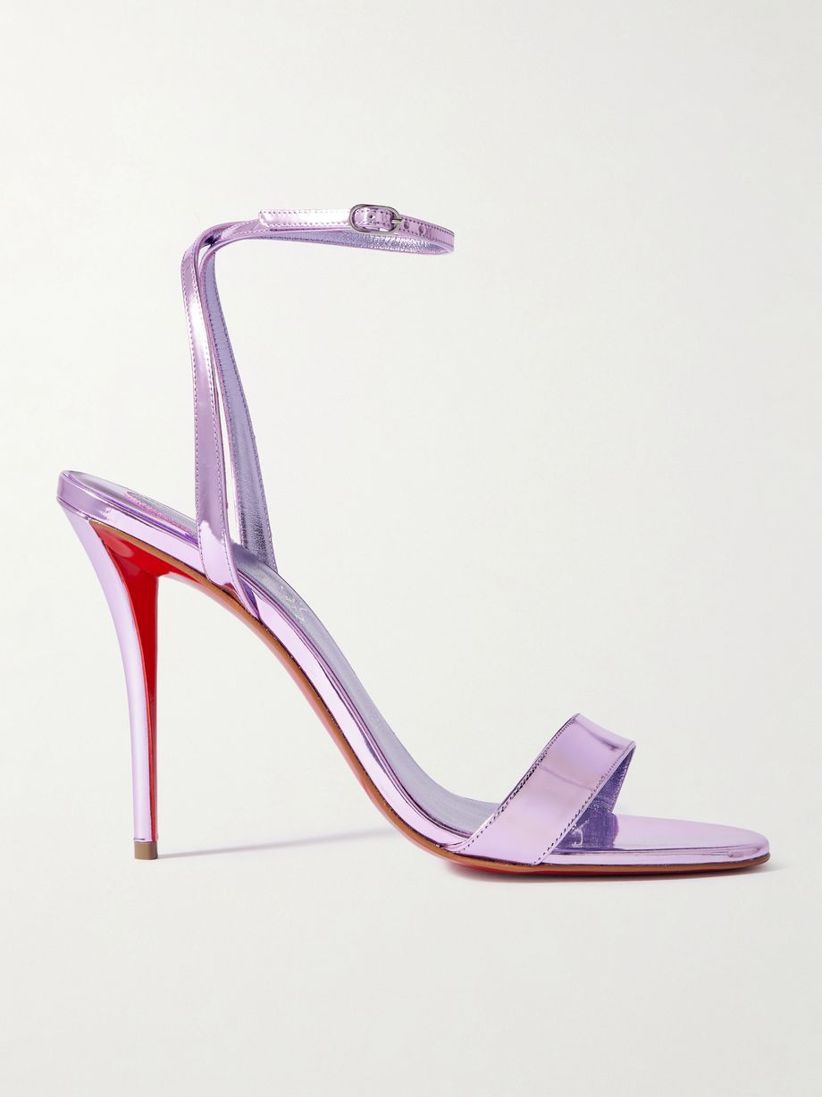 Christian Louboutin os11x0526 Miss Z Sandals in Purple Size US 11 / IT 41 - 1 Preview