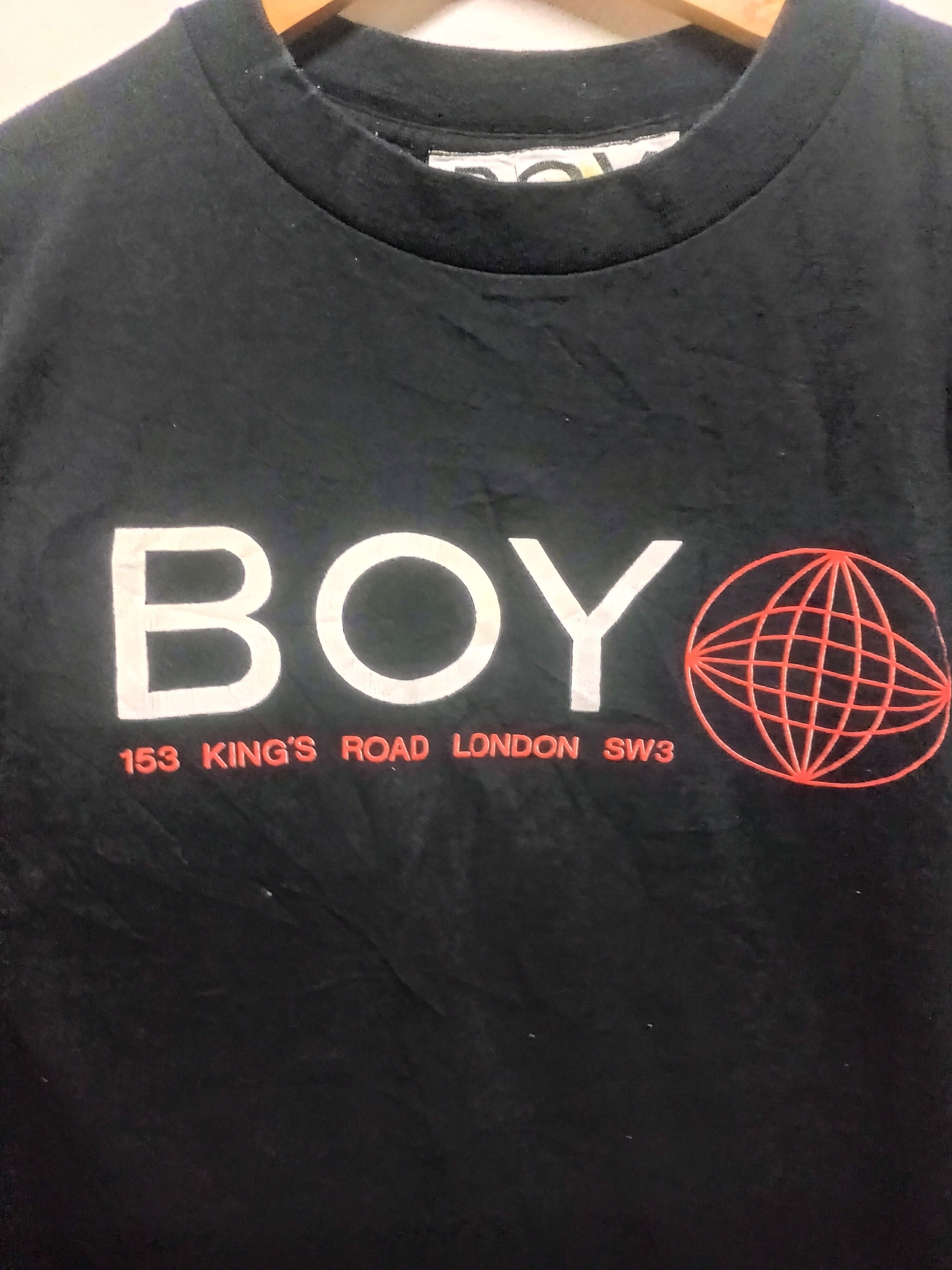 Boy London × Vintage Vintage Boy London Kings Road Carnaby street T shirt Size US XL / EU 56 / 4 - 5 Thumbnail
