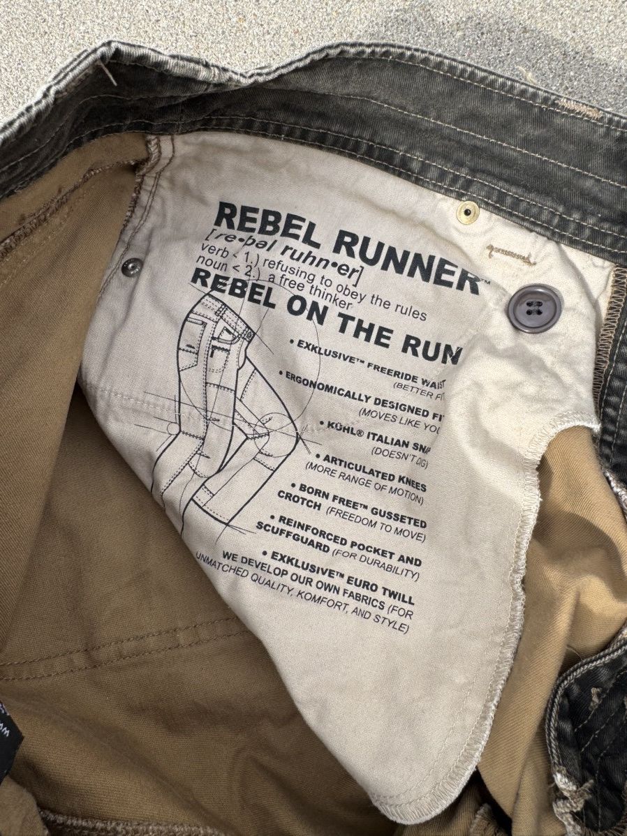 Kuhl Vinatge Kuhl Patina Dye Double Knee Pants *INSANE DETAILS* Size US 34 / EU 50 - 6 Thumbnail