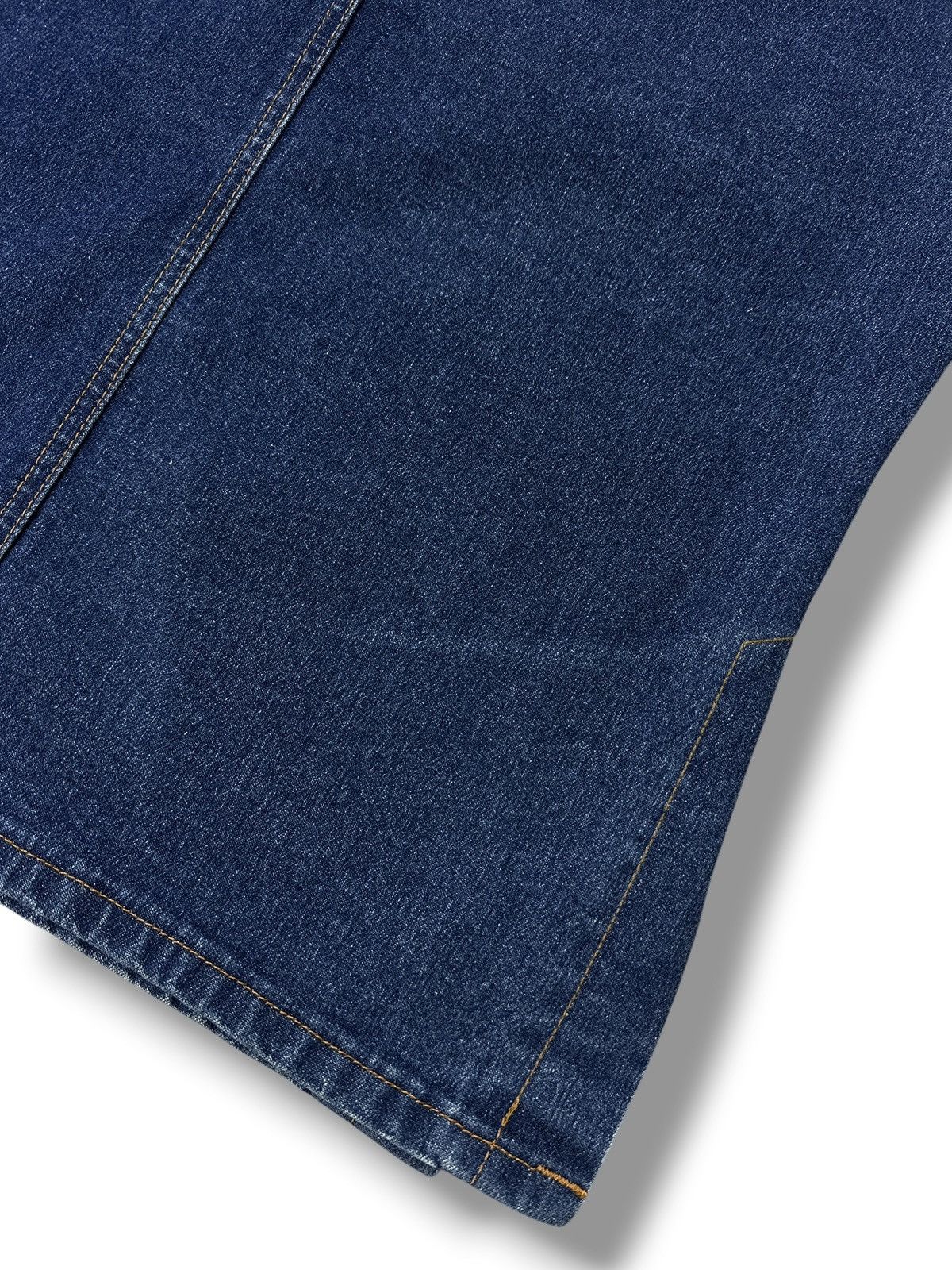 Dolce & Gabbana Vintage Dolce & Gabbana Denim Pencil Midi Skirt Made In IT Size 33" - 4 Thumbnail