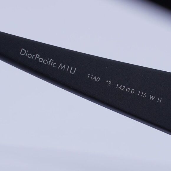 Dior 🕶️ New Dior DIORPACIFIC M1U 11A0 Black/Smoke Sunglasses Size ONE SIZE - 7 Thumbnail