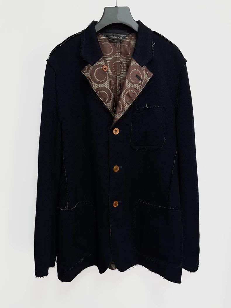 Comme des Garcons Comme des Garçons 02AW Distressed Coat Size US S / EU 44-46 / 1 - 1 Thumbnail