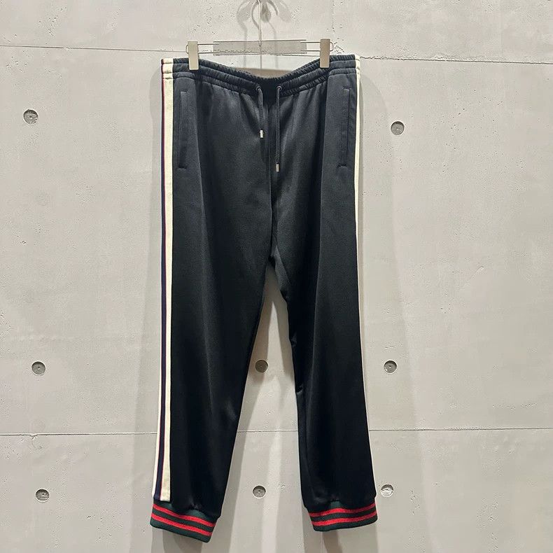 Gucci GucciClassic black side logo trousers 2503-Nextarrow Size US 36 / EU 52 - 1 Thumbnail