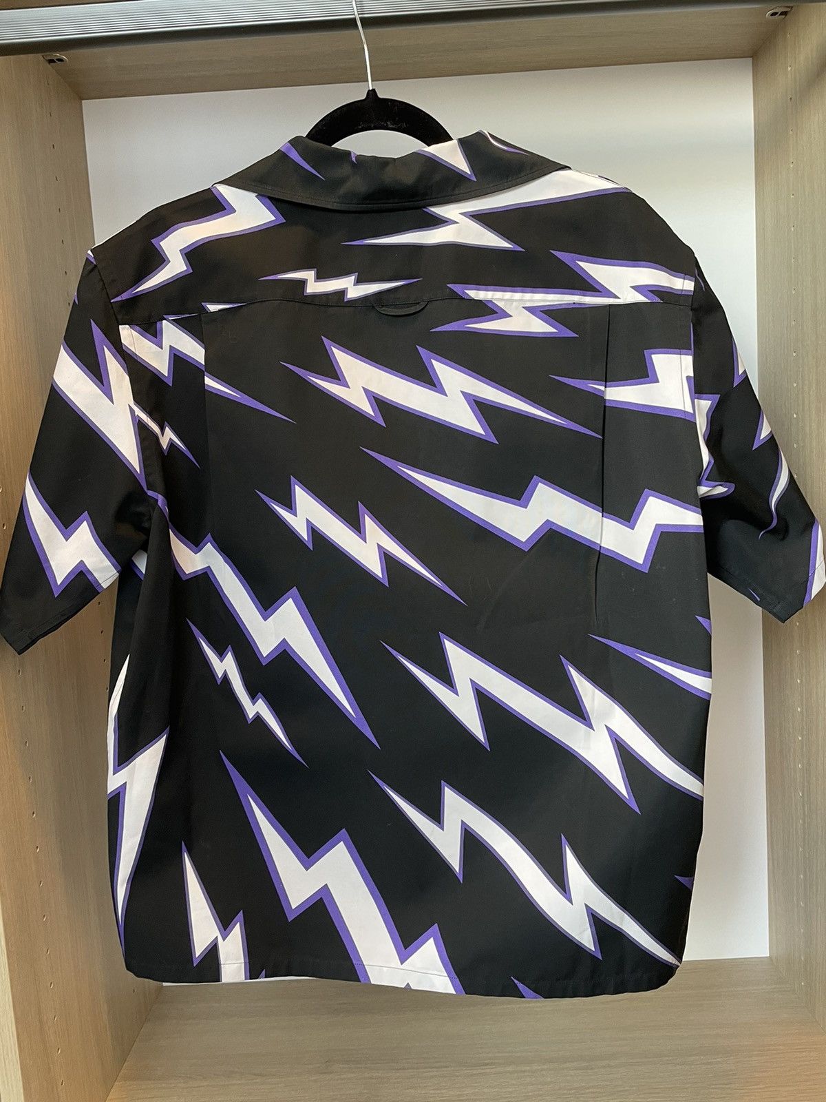 Prada Prada Frankenstein Hand Camp Collar Shirt Size US L / EU 52-54 / 3 - 3 Thumbnail