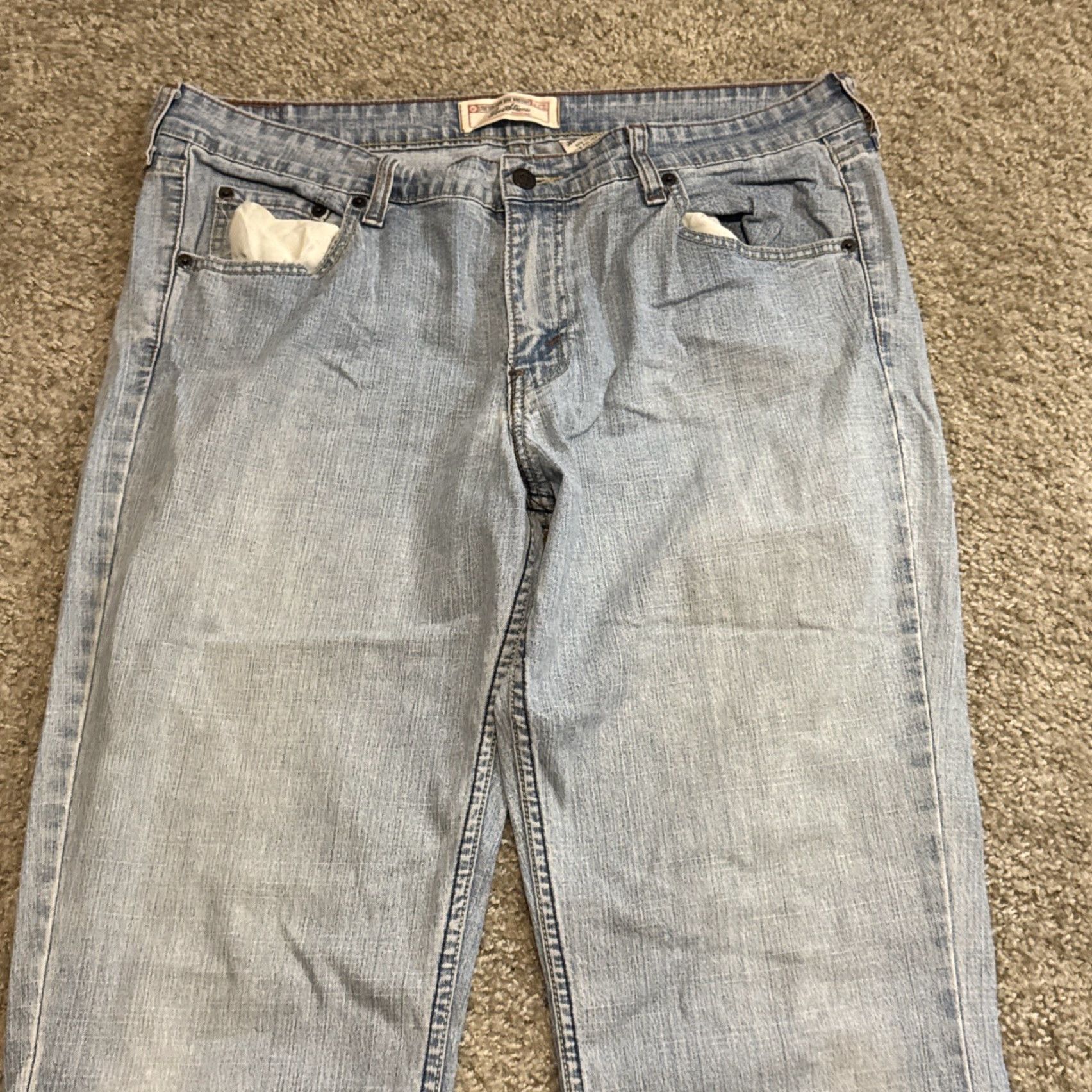 Levi's VINTAGE Levi’s Bootcut Jeans Women Sz 12 Light Wash Denim Stretch Low Rise Flare Blue Size 34" / US 12 / IT 48 - 3 Thumbnail