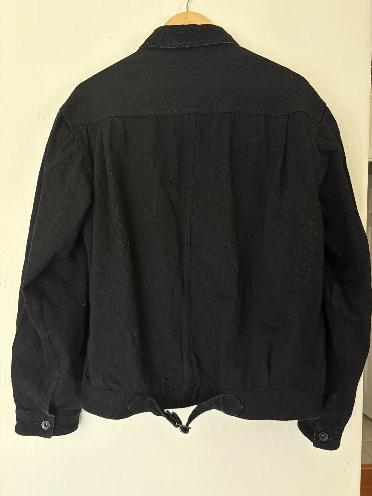 Comoli Comoli Black Denim 1’st Jacket Size US L / EU 52-54 / 3 - 3 Thumbnail