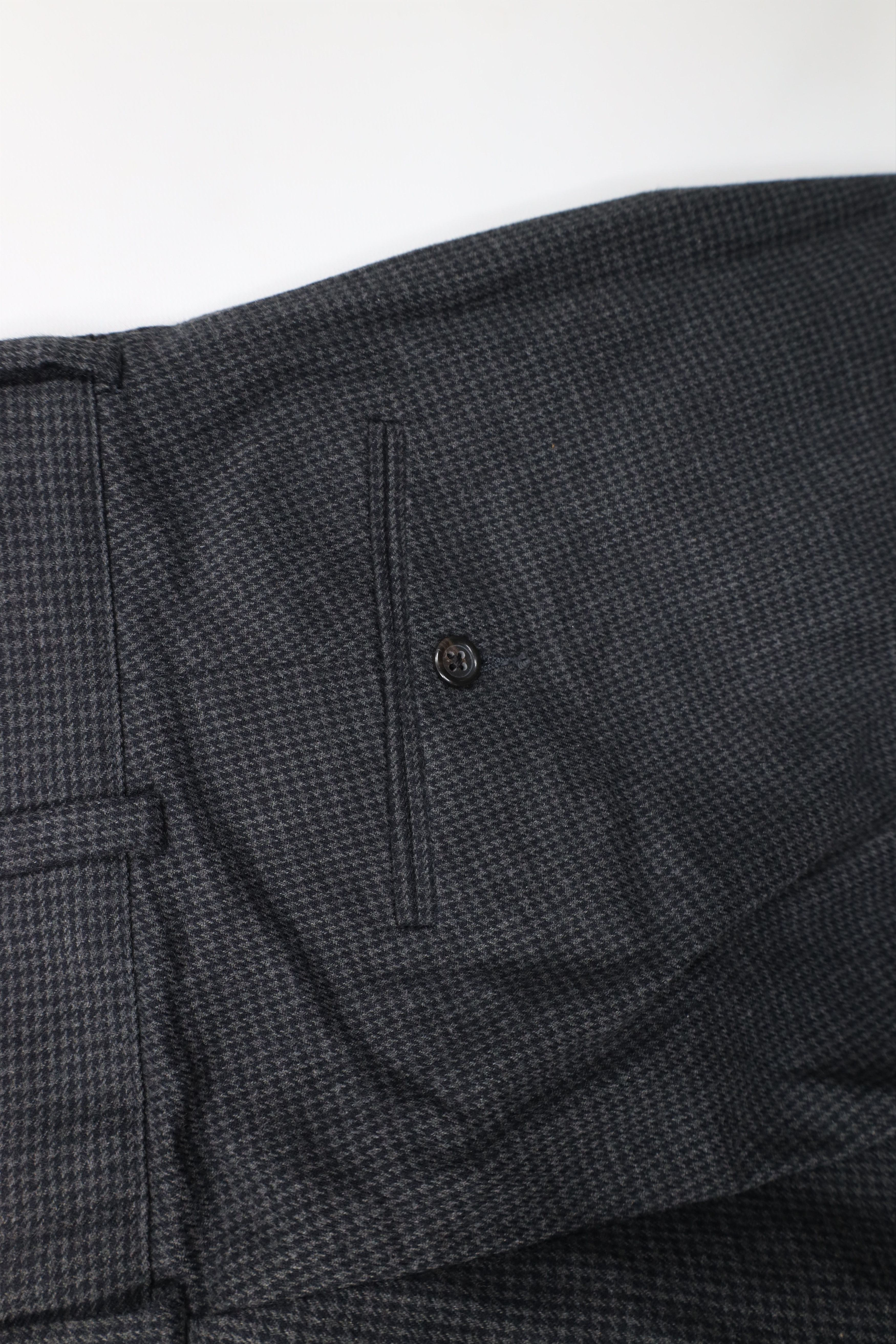 Ralph Lauren × Vintage Vintage 90s Ralph Lauren Houndstooth Wide Leg Chino Pants Size US 34 / EU 50 - 8 Thumbnail
