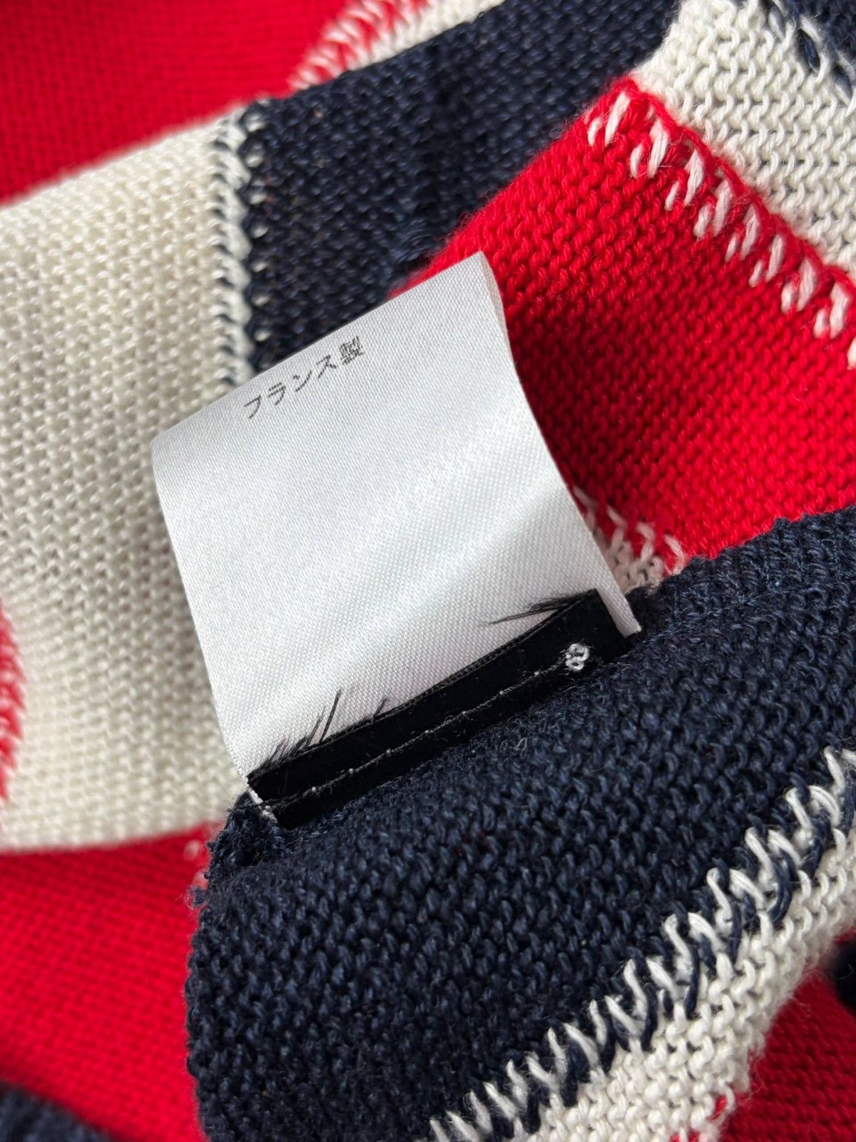 Balmain 2016 BALMAIN runway distressed Union Jack knit sweater Size US S / EU 44-46 / 1 - 7 Thumbnail