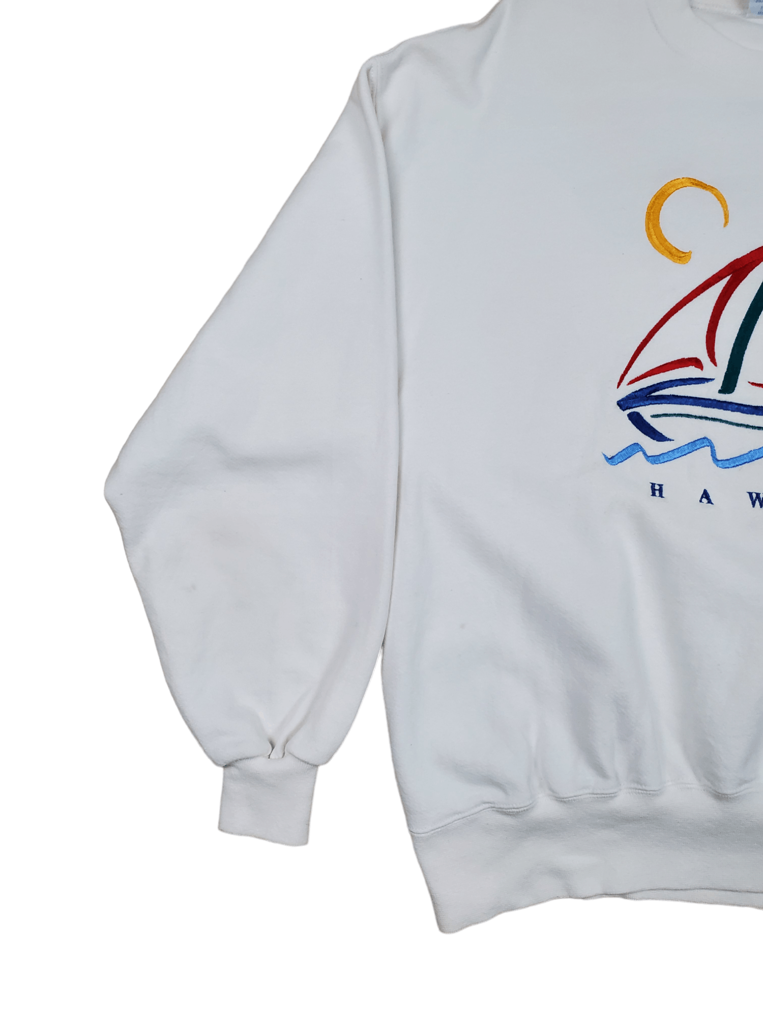 Vintage Vintage 90s Hawaii Crewneck Size US M / EU 48-50 / 2 - 4 Thumbnail