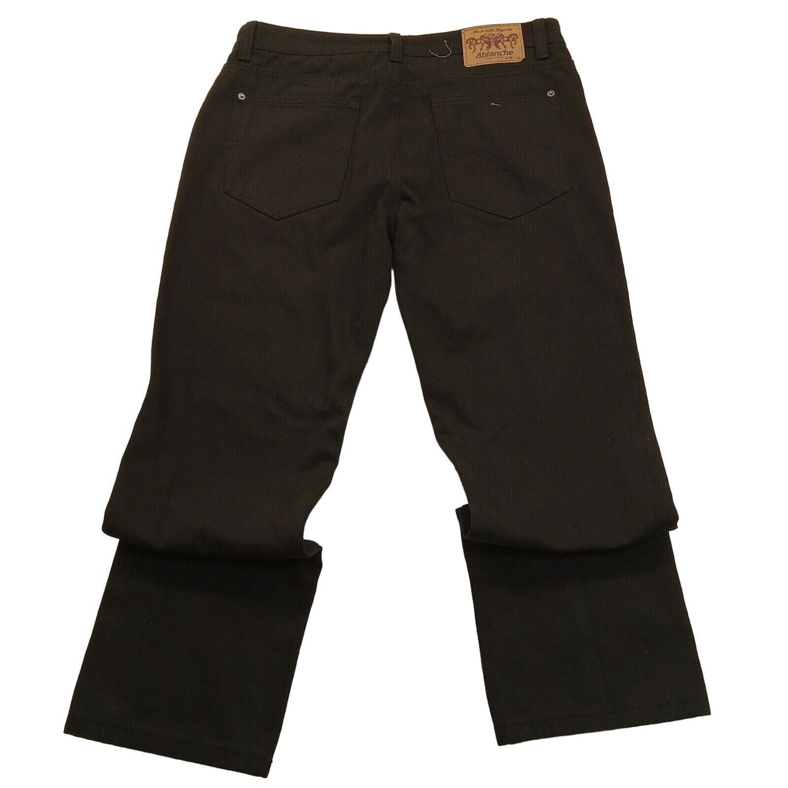 & Other Stories Ablanche Jeans 36 X 32 Baggy Y2K Denim Button Fly Hip Hop Size US 36 / EU 52 - 2 Thumbnail