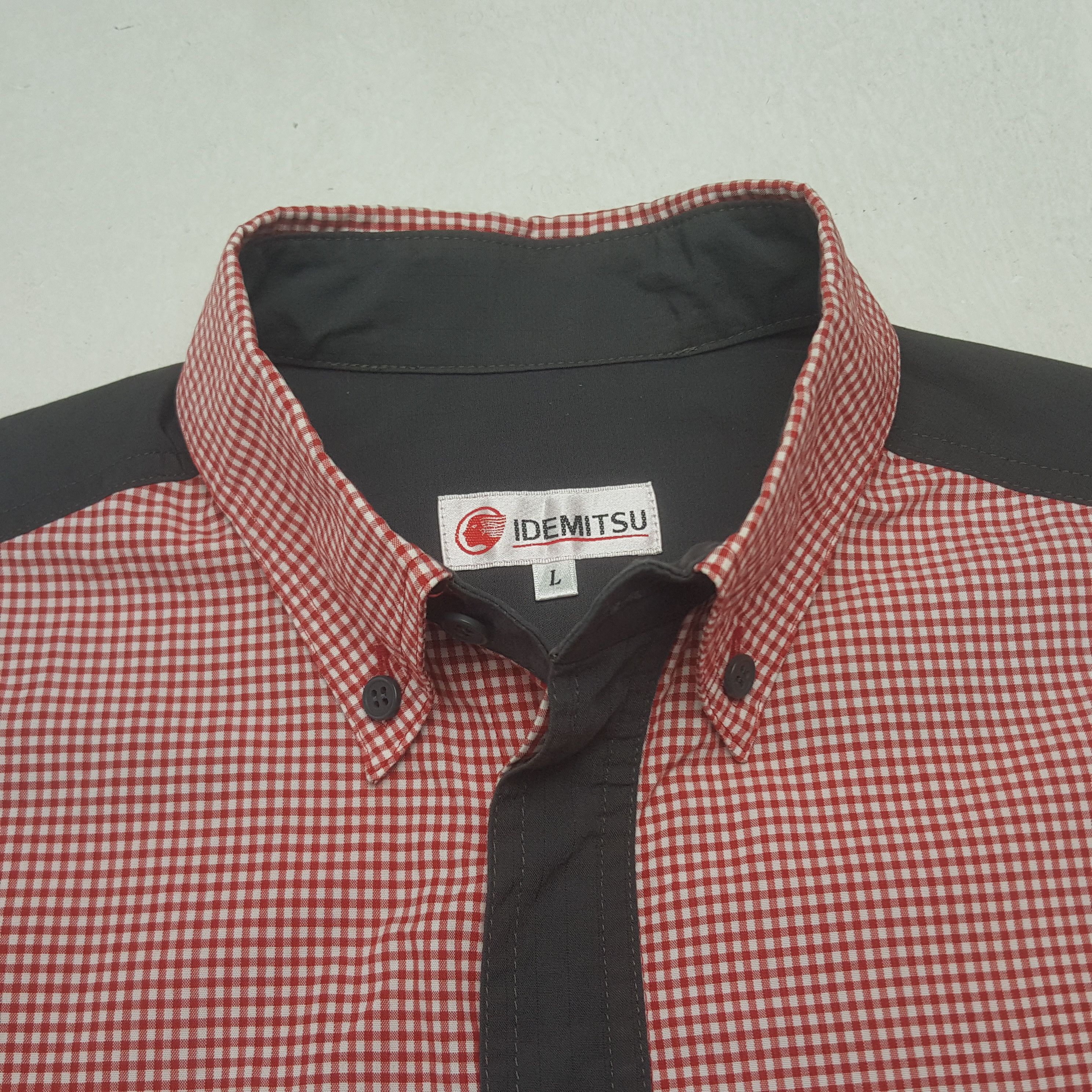 Japanese Brand Vintage Idemitsu Japanese Lubricant Work Shirt C301N1 Size US L / EU 52-54 / 3 - 5 Thumbnail
