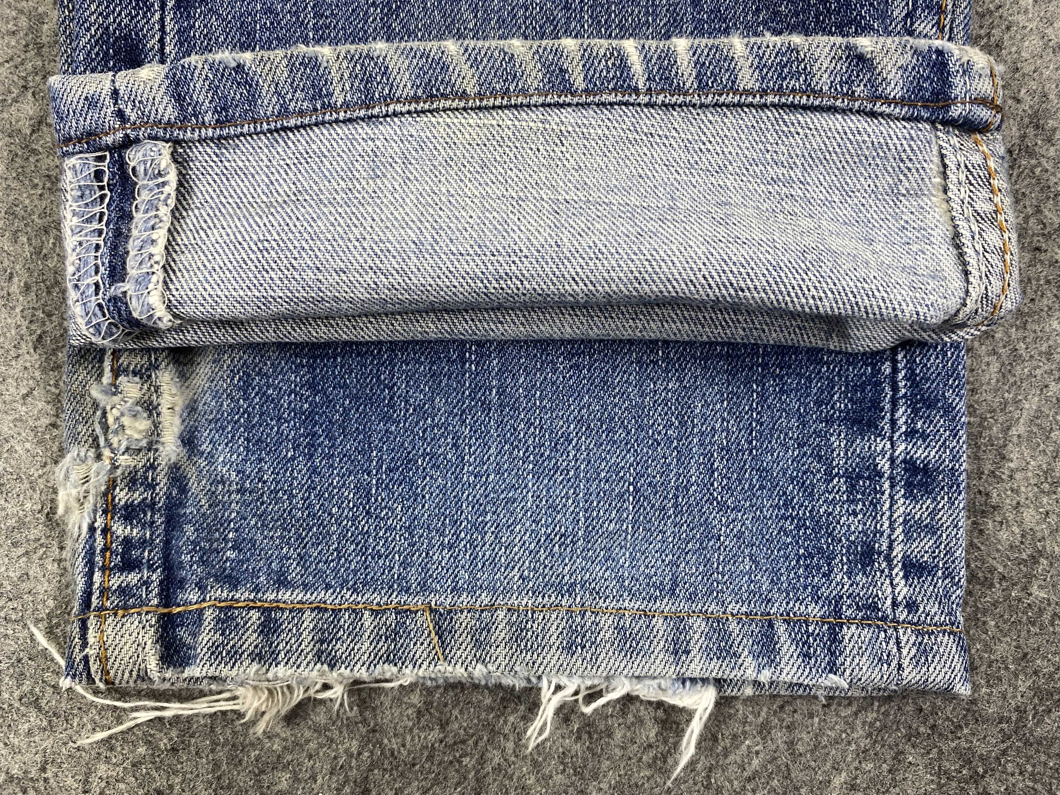 Japanese Brand Distressed Blue Vintage Levi's 505 Jeans 28x29 Denim -JN1709 Size US 28 / EU 44 - 11 Thumbnail