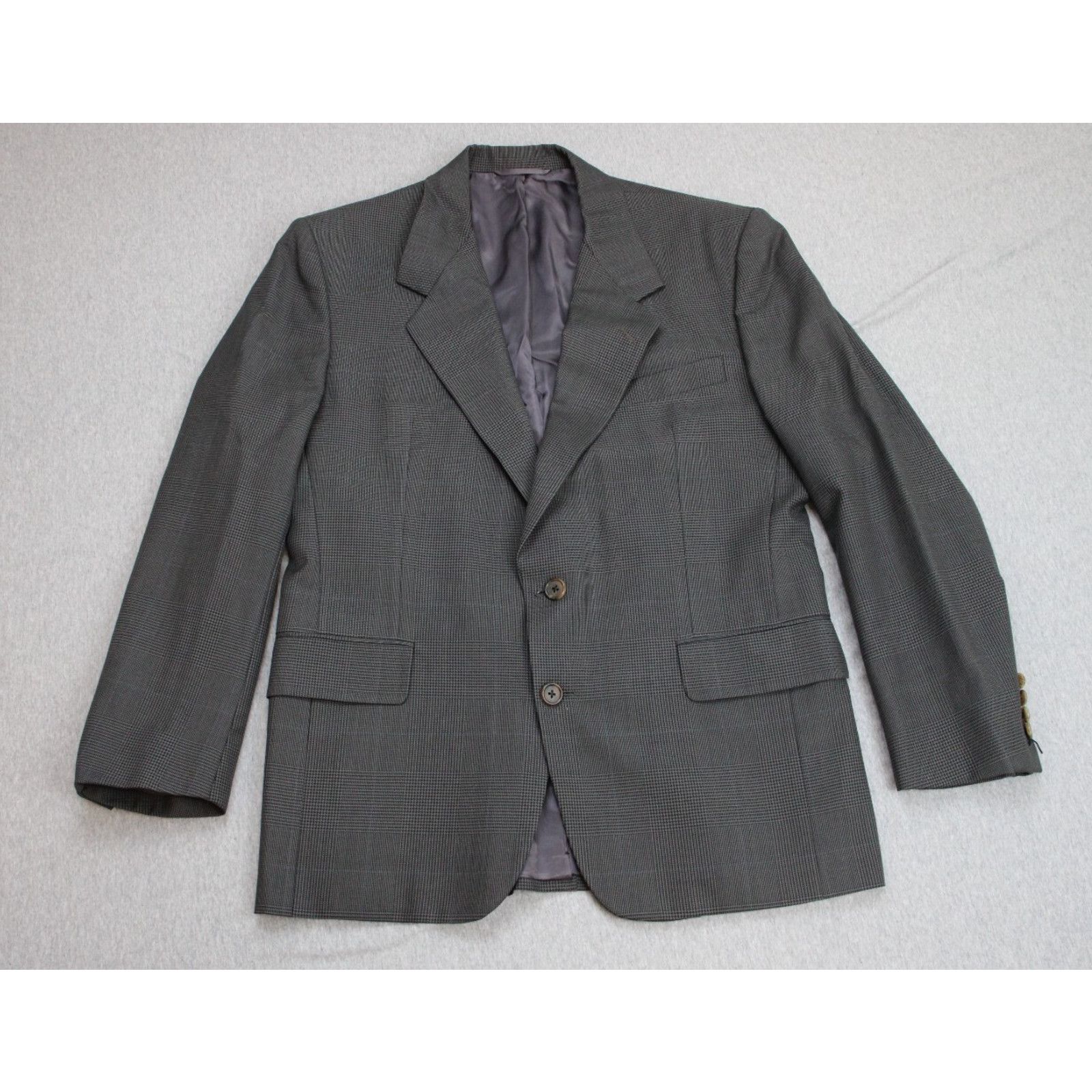 Hickey Freeman Hickey Freeman Blazer Men 40S Gray 100% Wool Size 40S - 1 Thumbnail