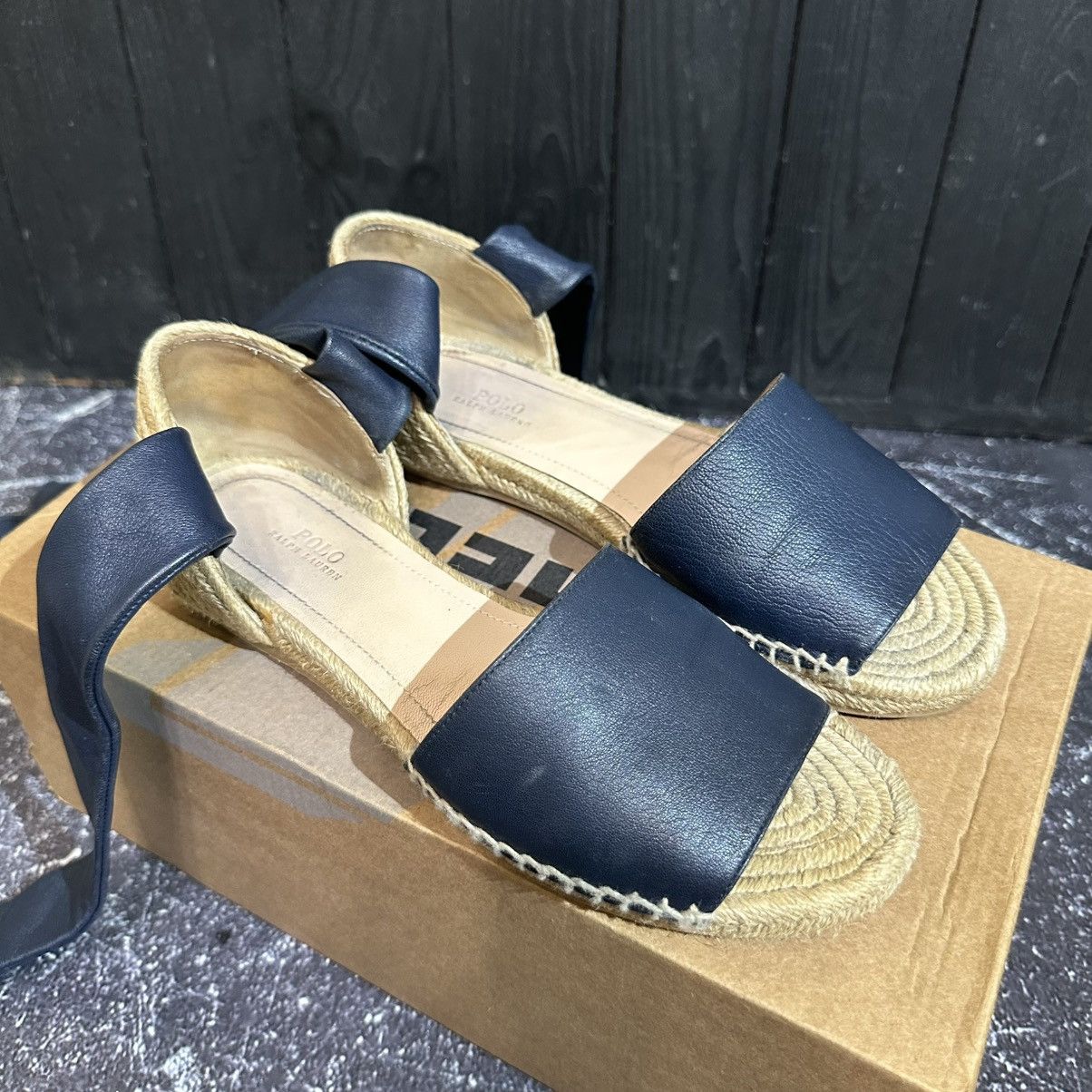 Polo Ralph Lauren POLO RALPH LAUREN - Women’s Leather Sandals Size 37 Size US 7 / IT 37 - 1 Thumbnail