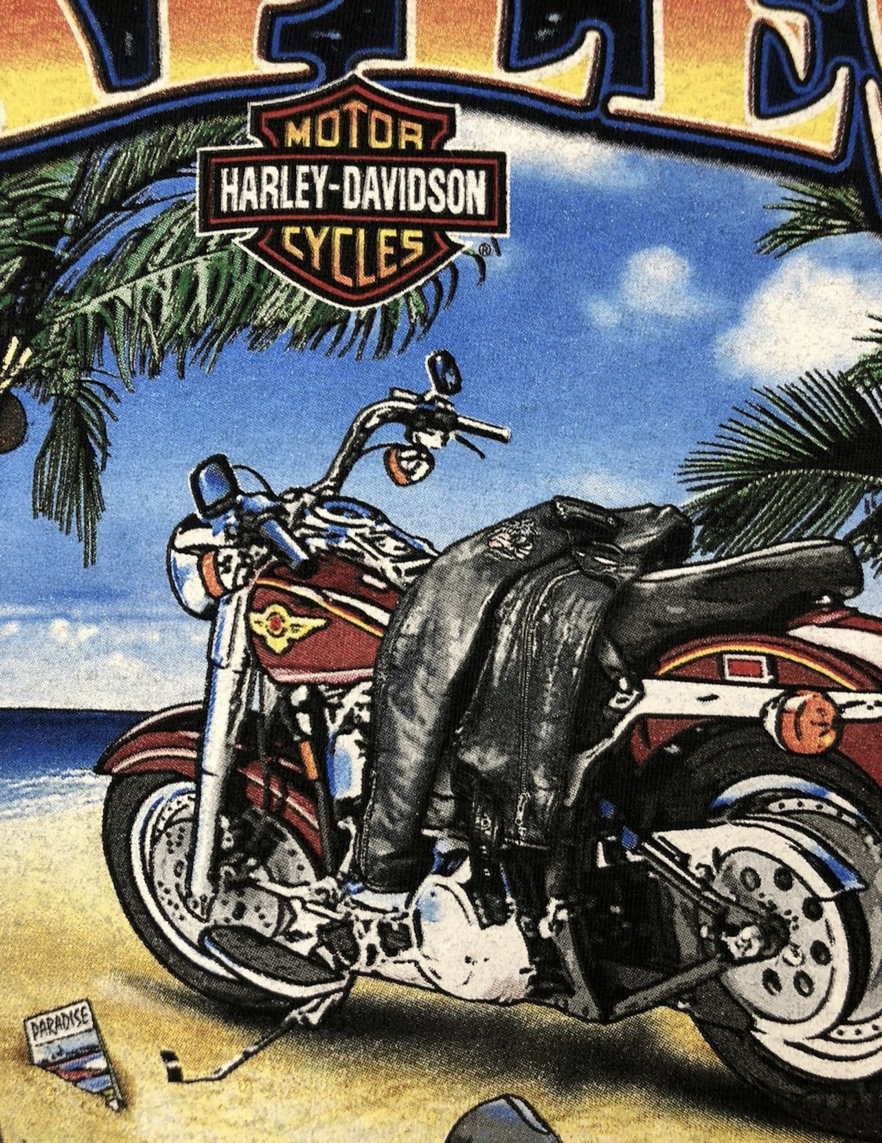 Harley Davidson × Vintage Vintage 1999 Harley Davidson Tee Size US M / EU 48-50 / 2 - 8 Thumbnail
