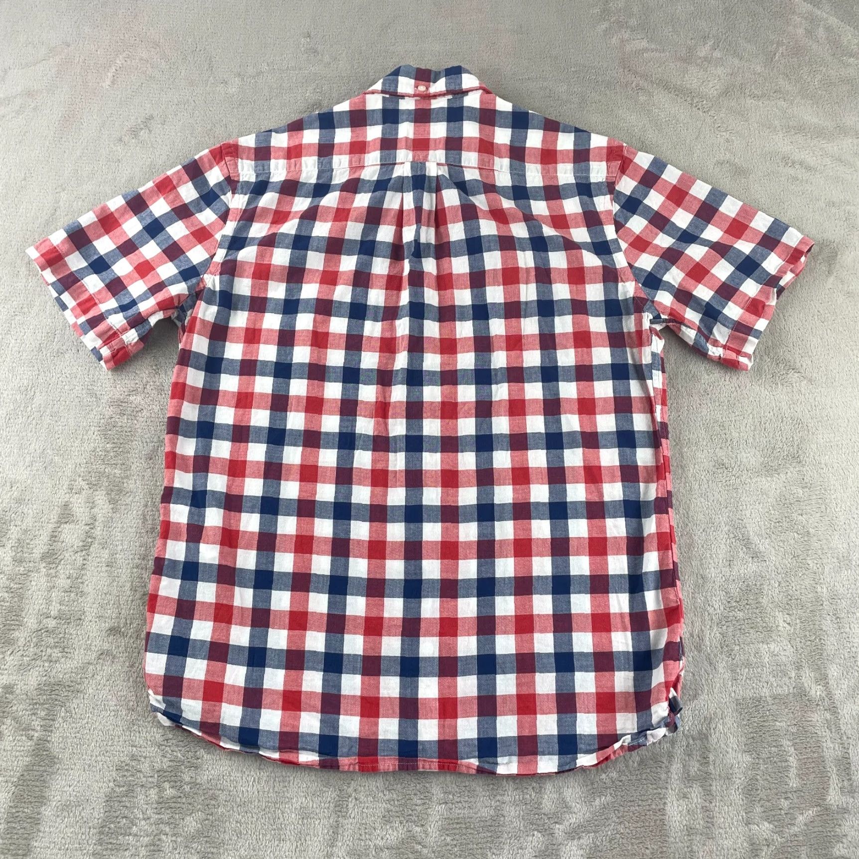 Brooks Brothers Brooks Brothers Shirt Men Large Multicolor Check Short Sleeve Button-Up Casual Size US L / EU 52-54 / 3 - 6 Thumbnail