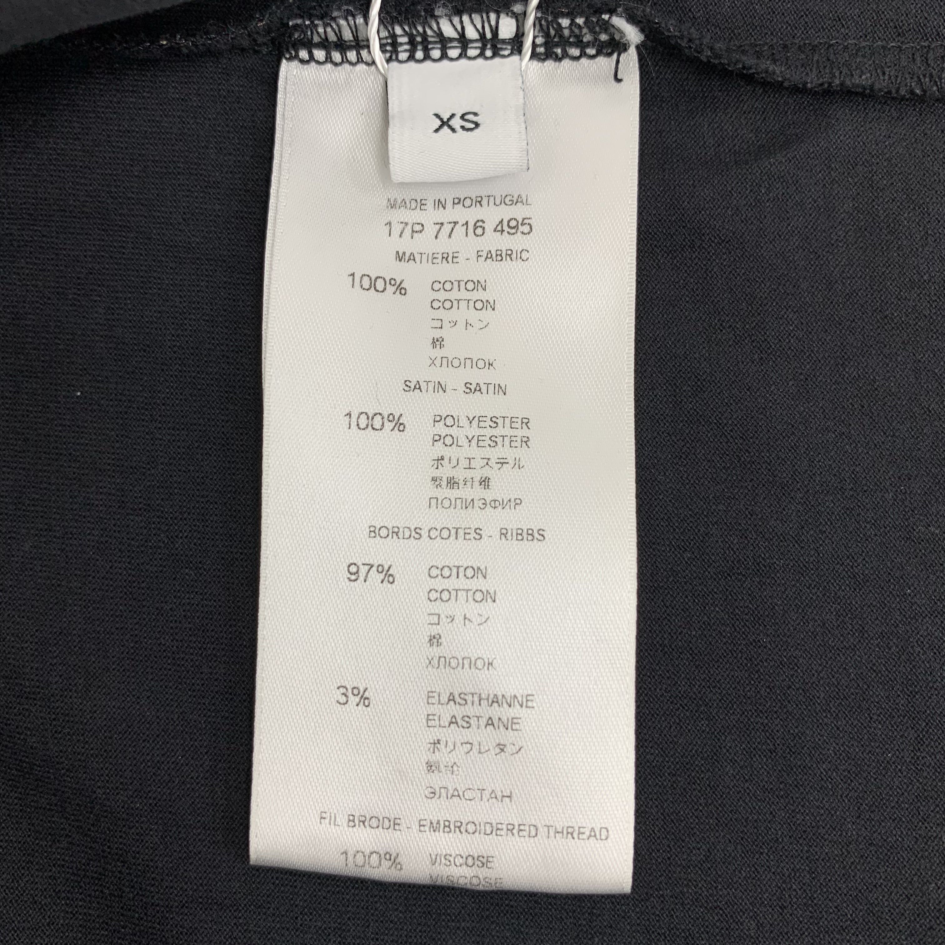 Givenchy Givenchy Cotton T-Shirt Short Sleeve (Size XS) Size XS / US 0-2 / IT 36-38 - 4 Thumbnail
