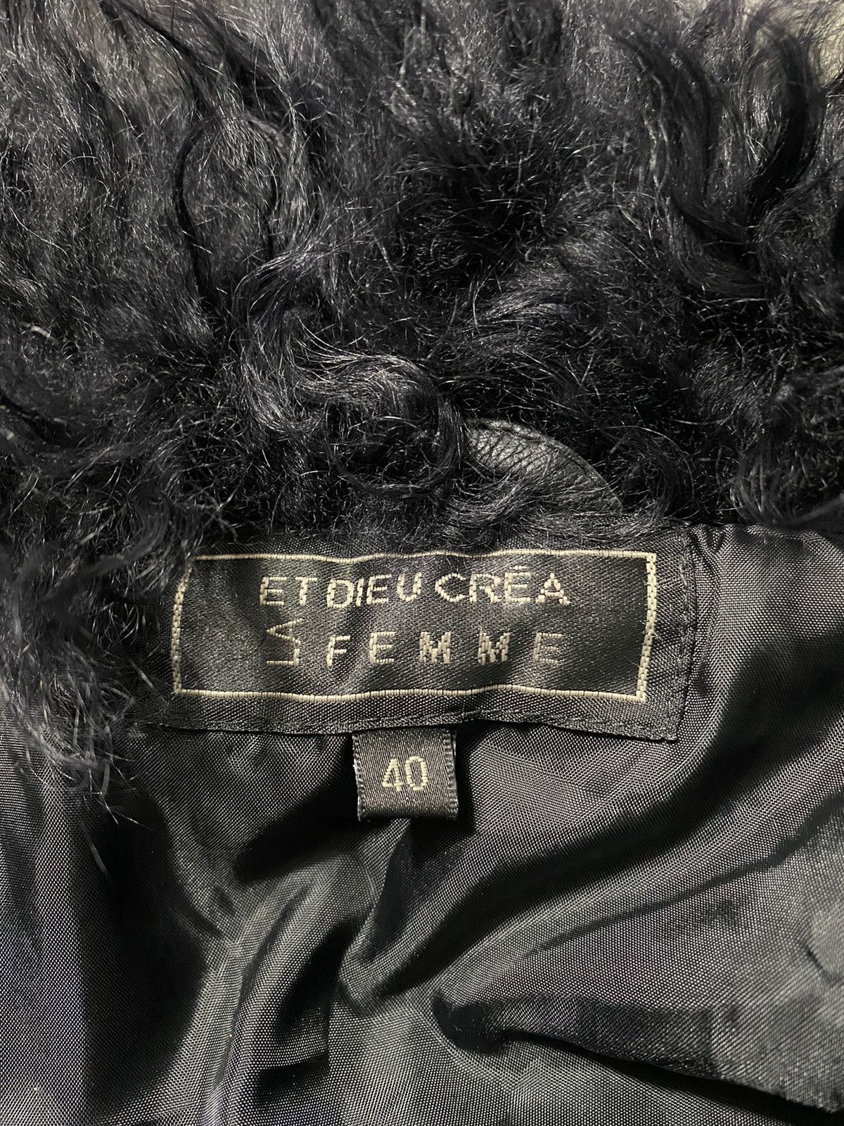 Other Et dieu Crea La femme Fur Wool Coat Size US M / EU 48-50 / 2 - 22 Thumbnail