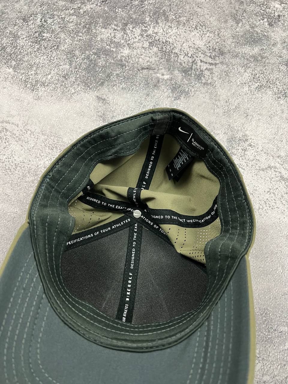 Nike Vintage Nike Cap Centre Swoosh Hat Dri-Fit Size ONE SIZE - 7 Thumbnail