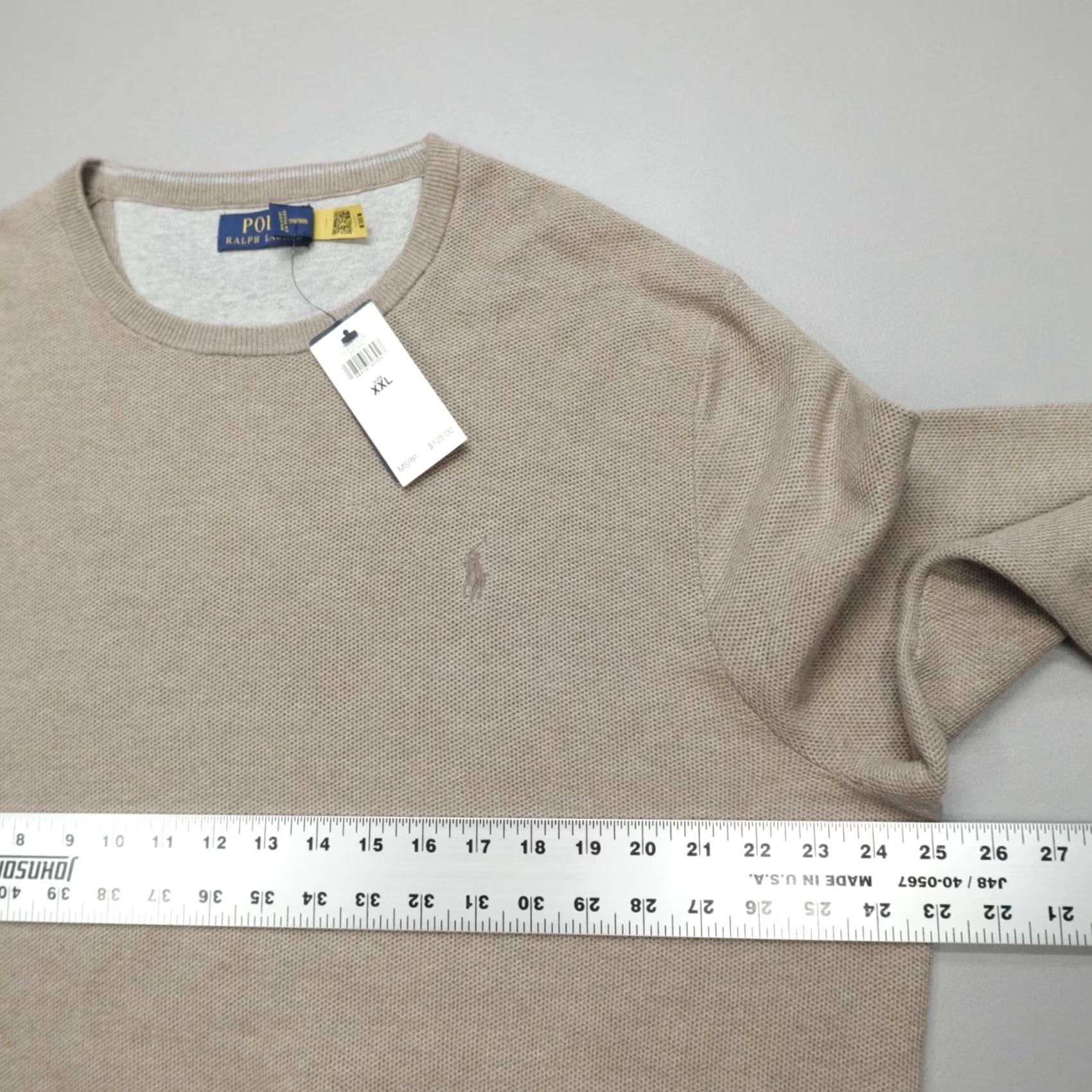 Polo Ralph Lauren Polo Ralph Lauren Sweater Pony Cotton Textured Knit Men's Size 2XL Crewneck Size US XXL / EU 58 / 5 - 5 Thumbnail
