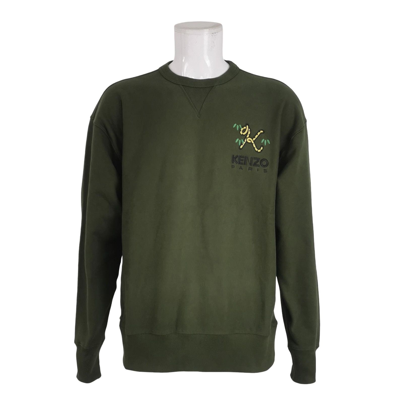 Kenzo Kenzo Logo Embroidered Sweatshirt Size M Size US M / EU 48-50 / 2 - 1 Thumbnail