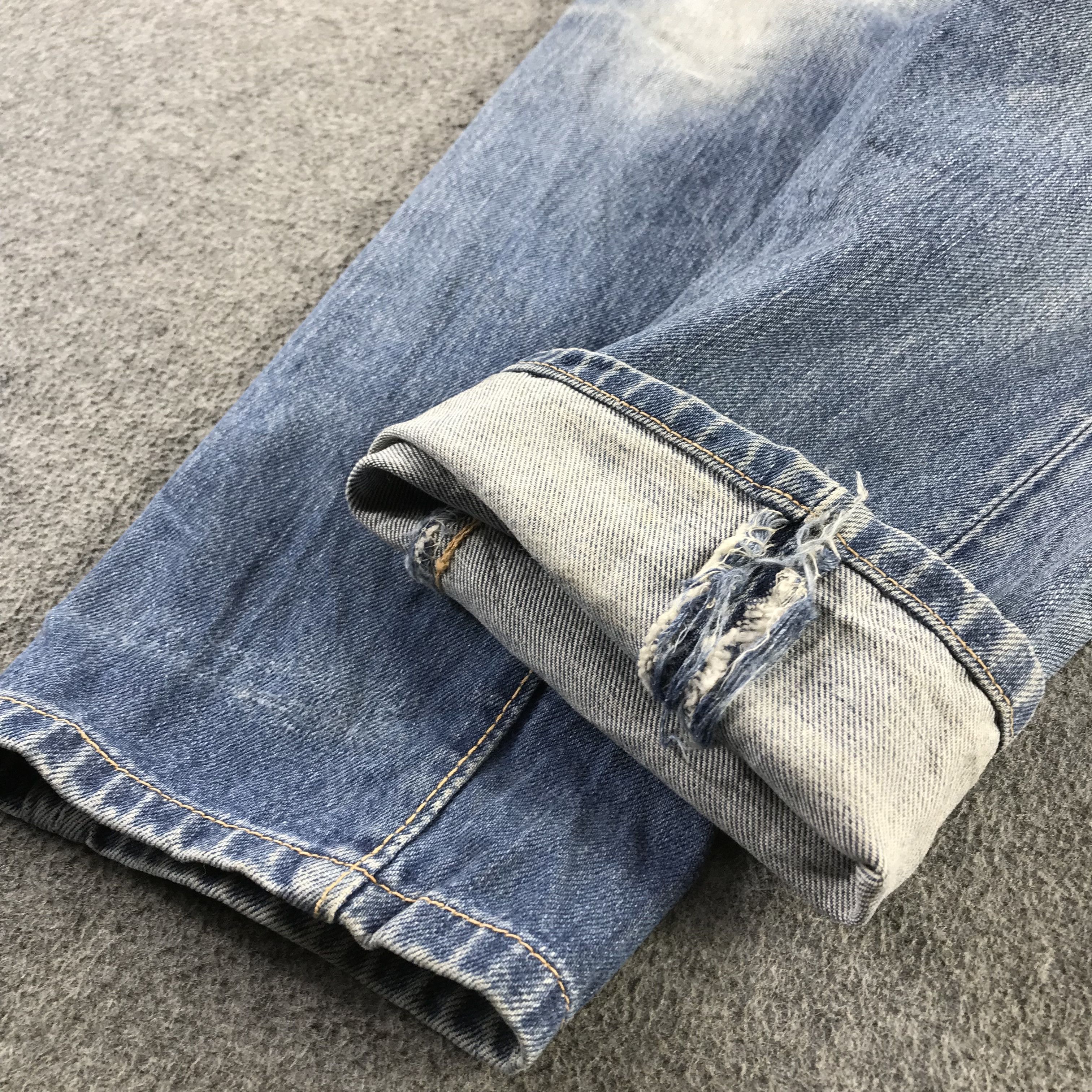 Japanese Brand Vintage Bobson Jeans Stone Wash Denim KJ3437 Size US 31 - 7 Thumbnail