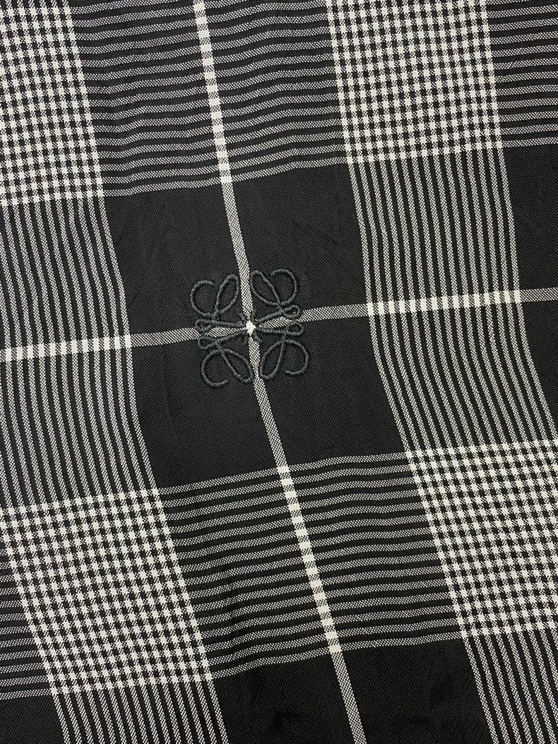 Loewe LOEWE Black and white checkered shirt Size XS / US 0-2 / IT 36-38 - 3 Thumbnail