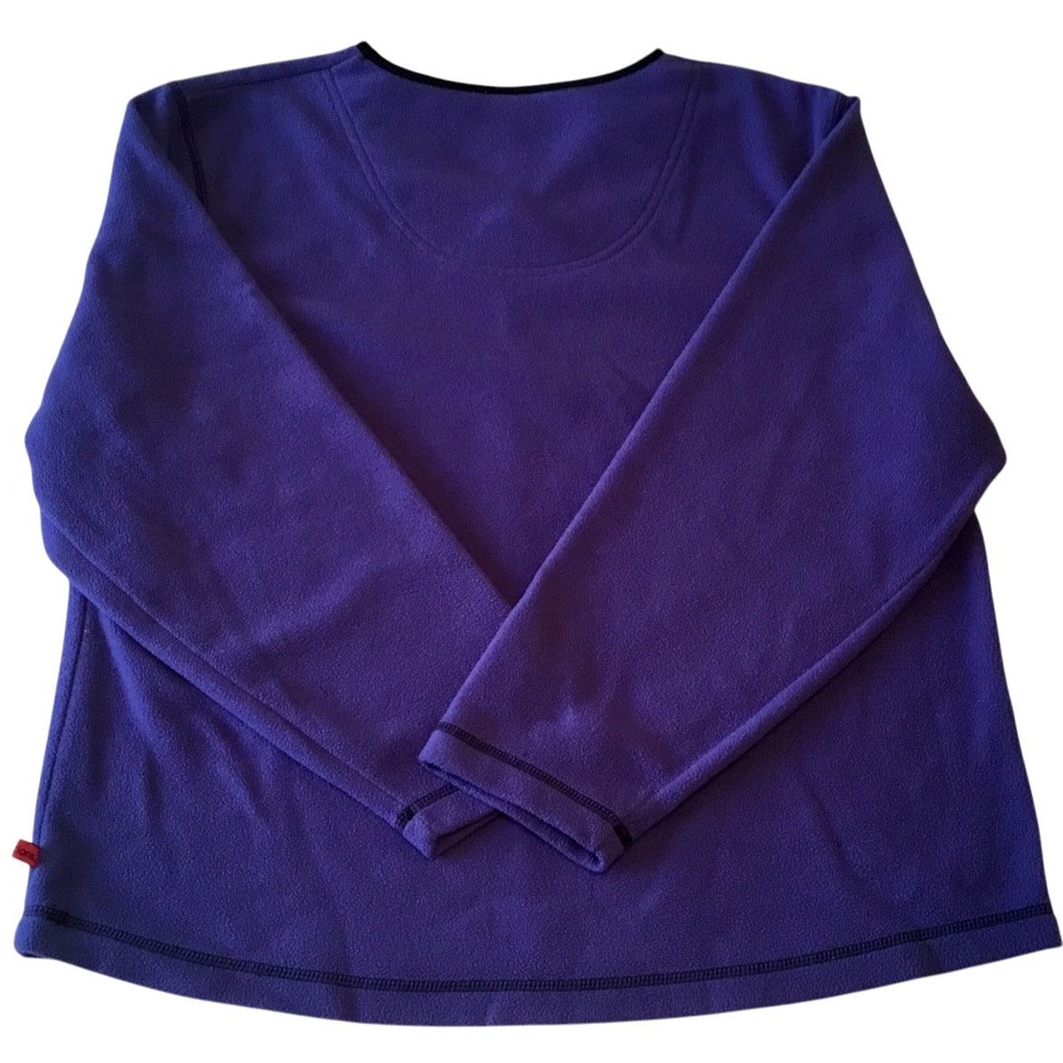 Northern Reflections Northern Reflections Fleece V-Neck Top Over the Head Large Size L / US 10 / IT 46 - 2 Thumbnail