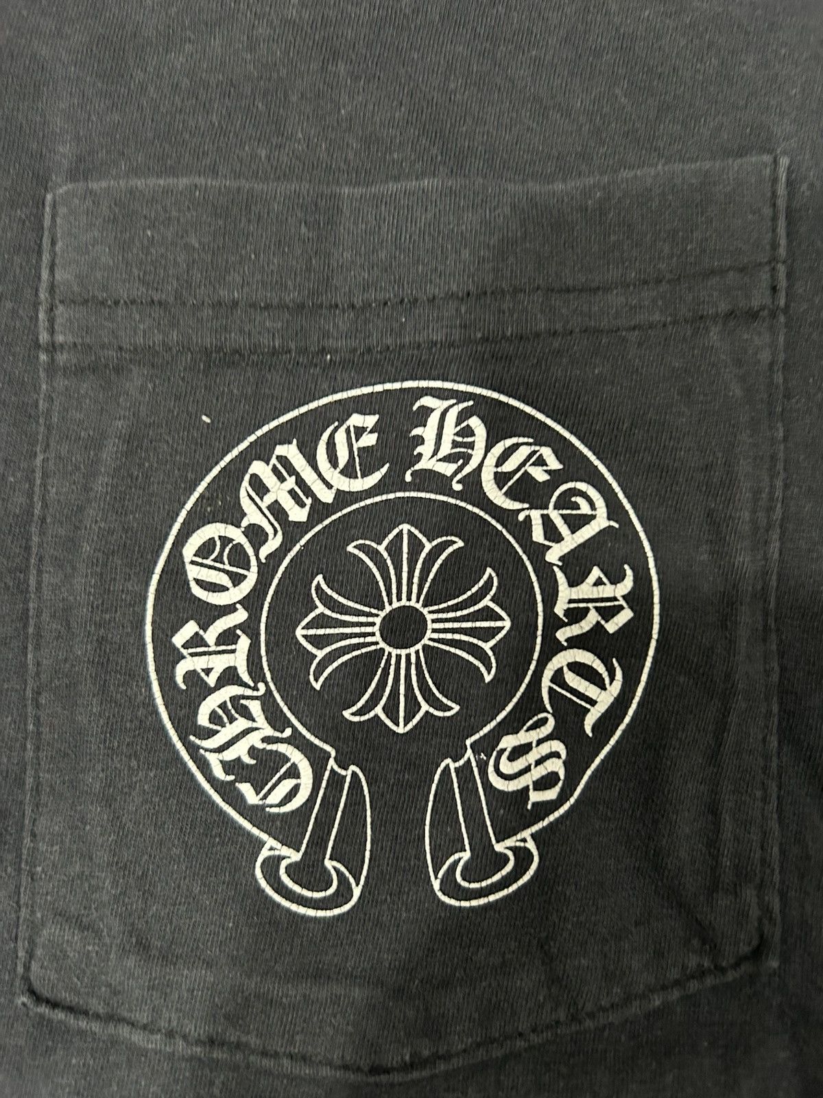 Chrome hearts all over print tee