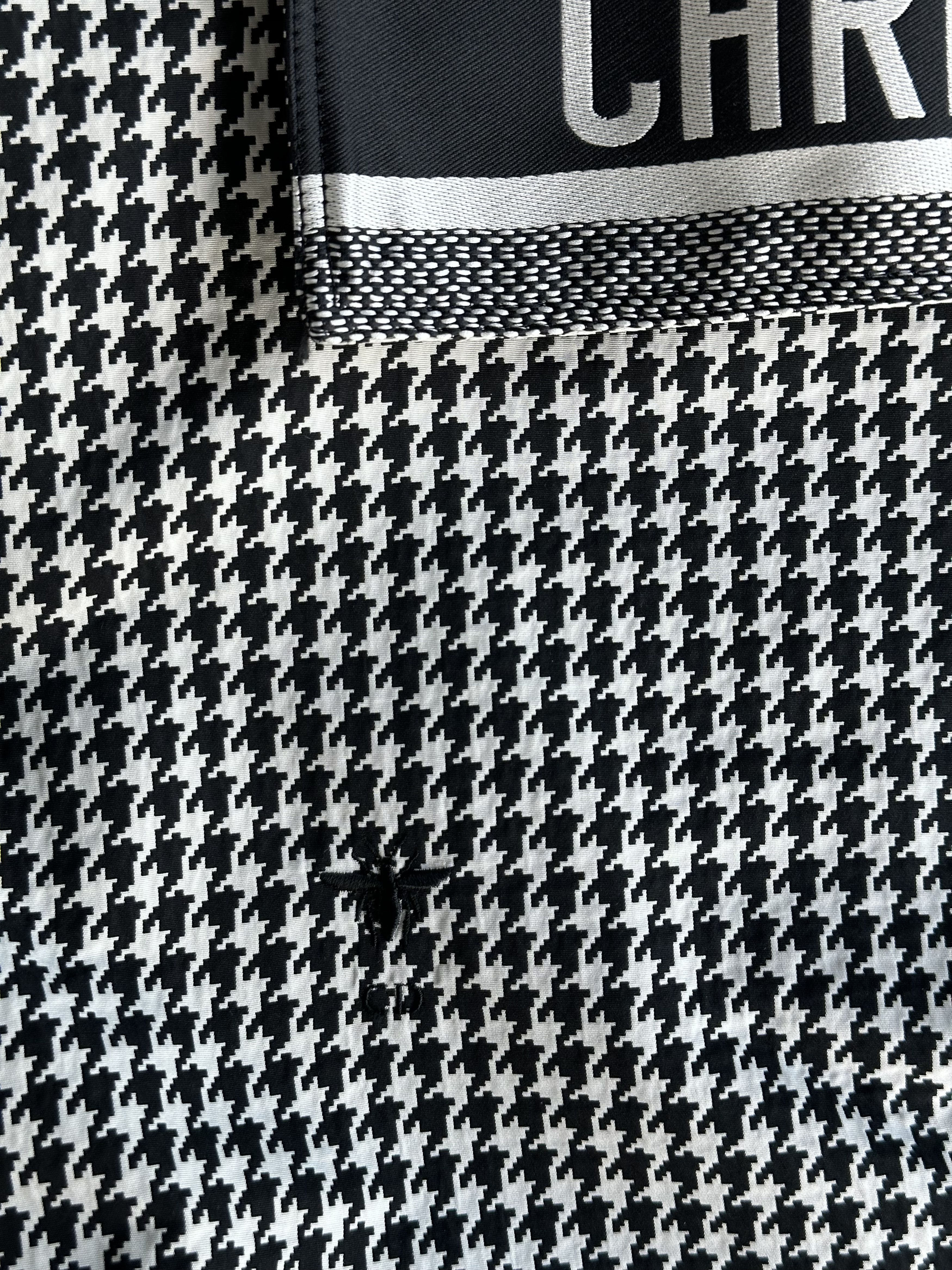 Dior Dior Black & White Houndstooth Oversized Women's Anorak Size M / US 6-8 / IT 42-44 - 4 Thumbnail
