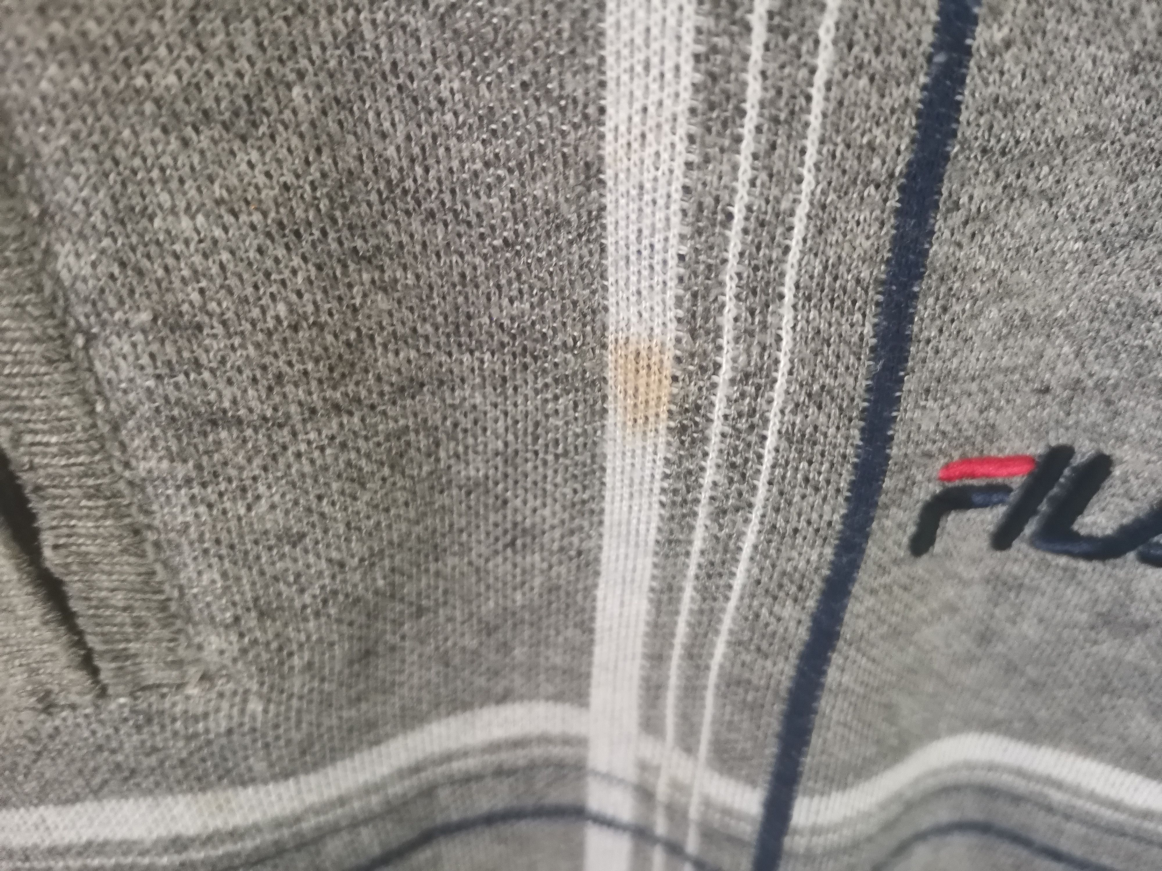 Fila × Vintage Rare FILA sweatshirt half zipper grey colour Size US L / EU 52-54 / 3 - 4 Thumbnail