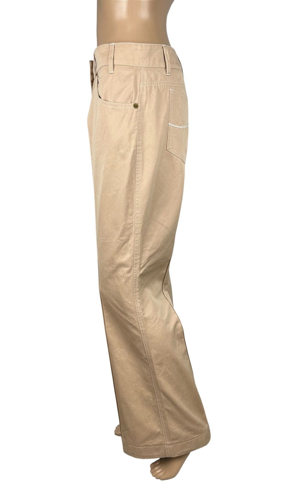 Chloe Chloe Biche Flared Pants Cotton Vintage size 40 Size 28" / US 6 / IT 42 - 4 Thumbnail