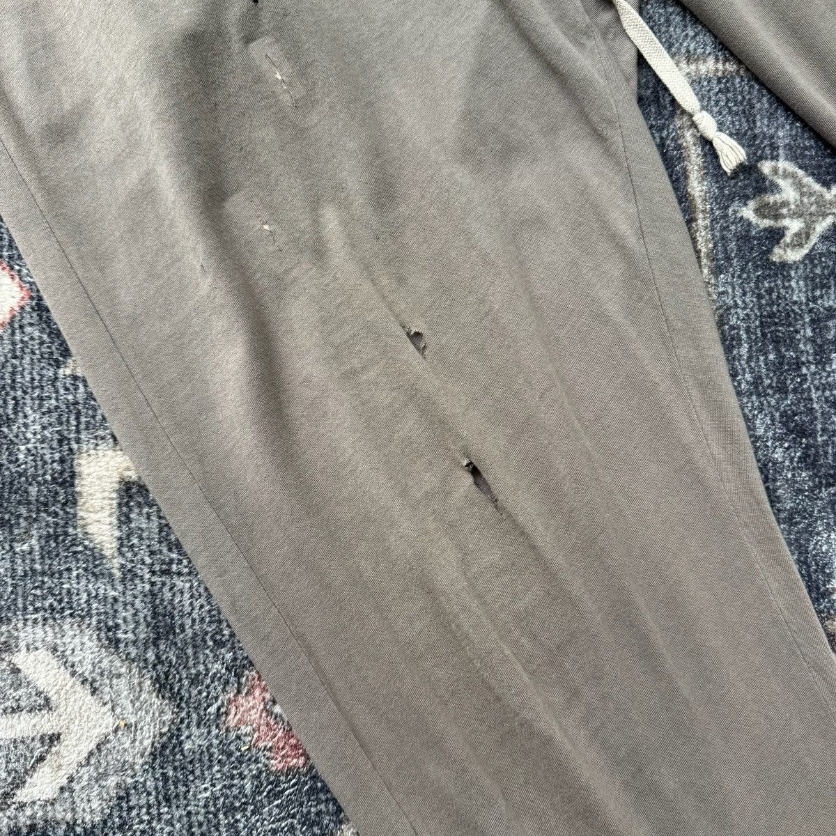 Rick Owens Drkshdw Rick Owens DRKSHDW Berlin drawstring sweatpants Small Size US 34 / EU 50 - 4 Thumbnail