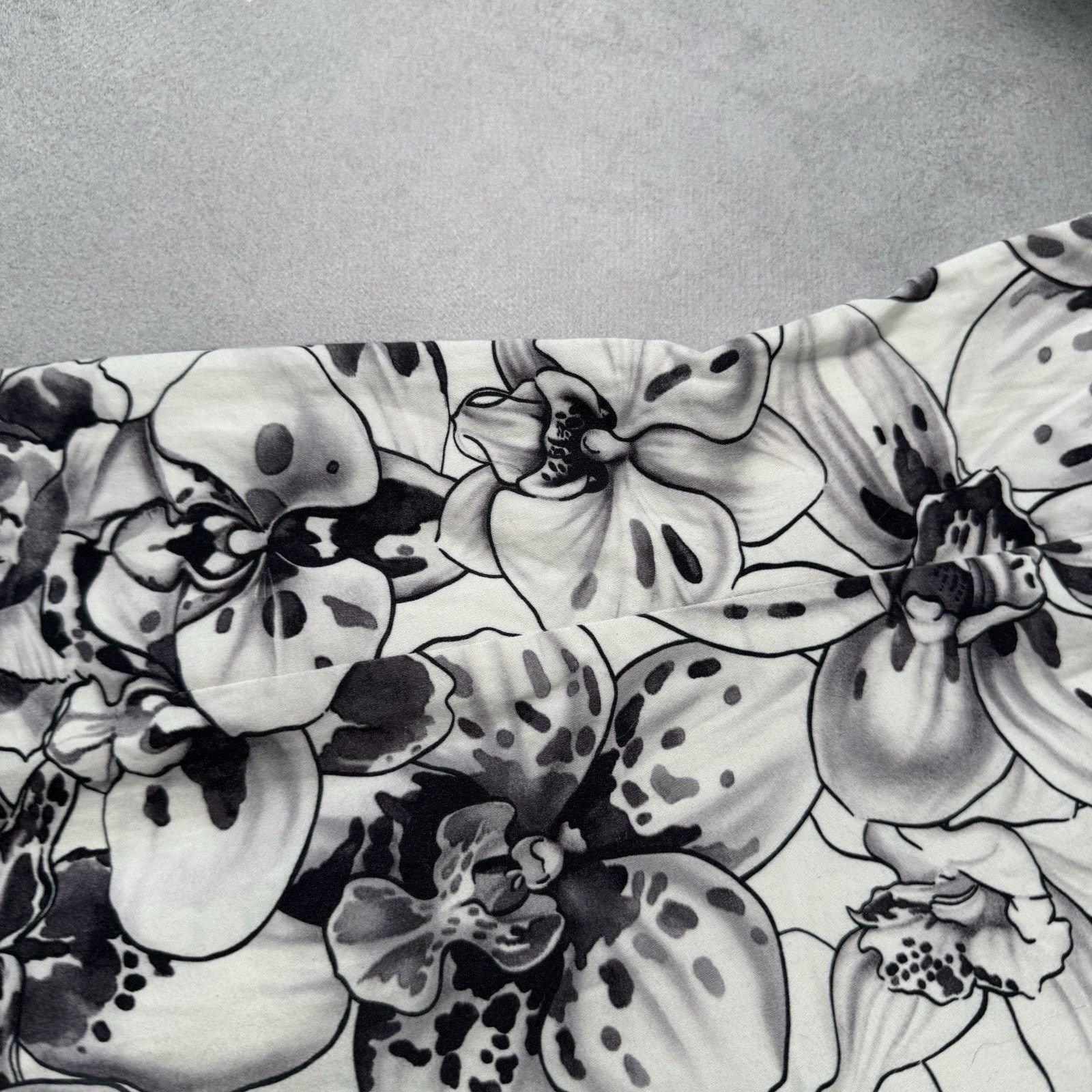 Versace Versace Women Mini Dress Short Flower Print White Size 44 Size M / US 6-8 / IT 42-44 - 9 Thumbnail