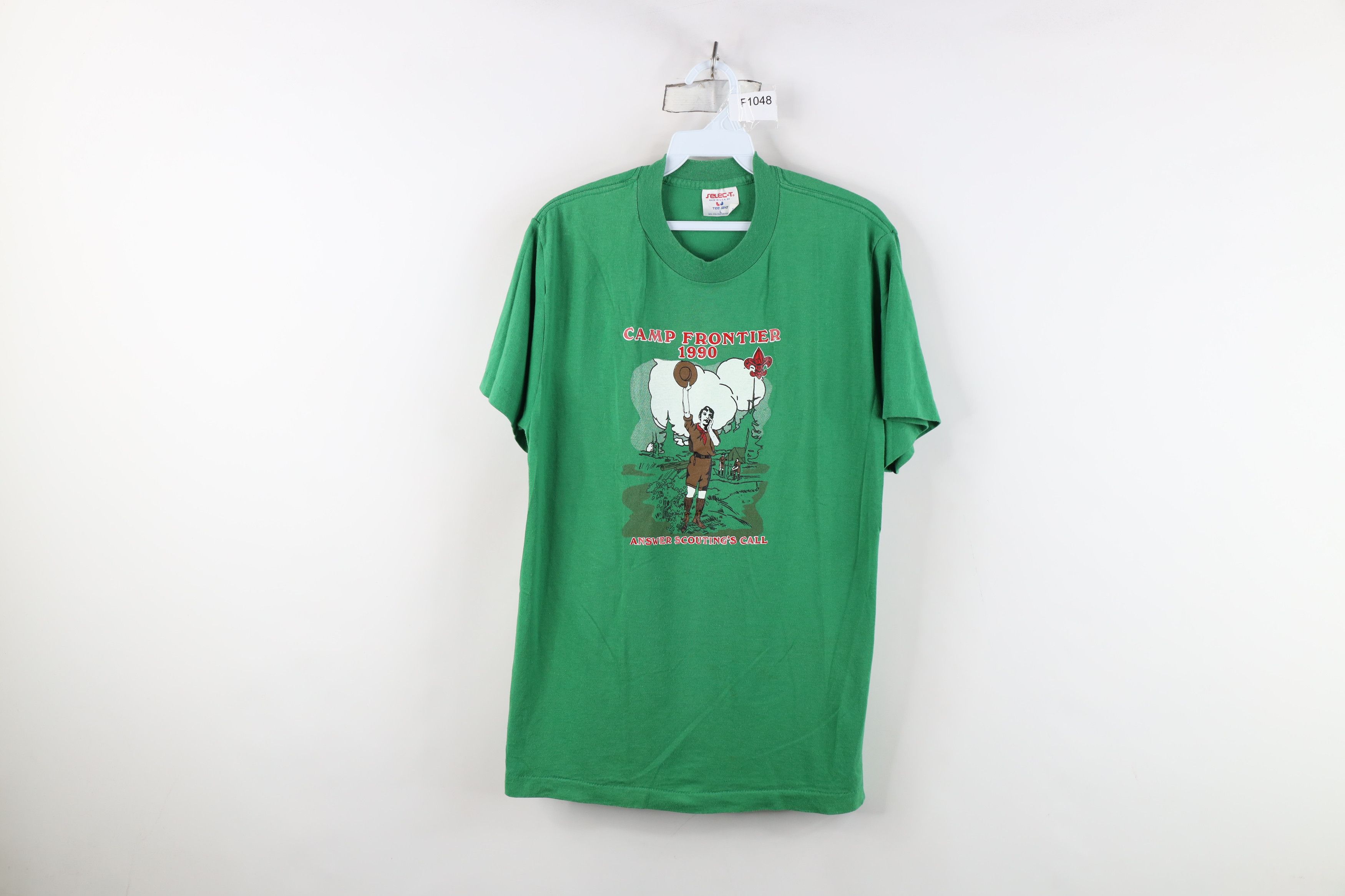 Vintage Vintage 90s Boy Scouts of America Scouting Call T-Shirt USA Size US L / EU 52-54 / 3 - 1 Thumbnail