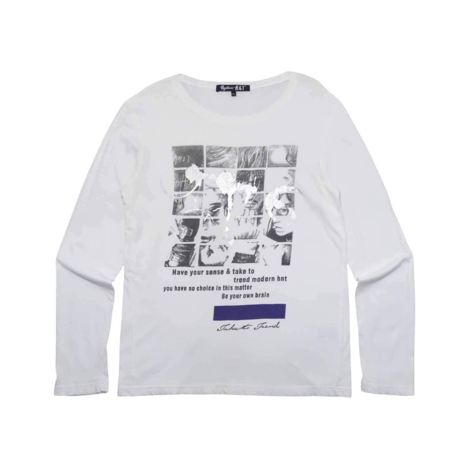 Vintage 90s Hysteric Glamour x H&T Poem Photograph Y2K
