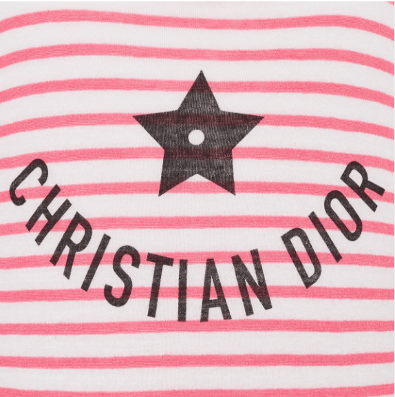 Dior o1w1db10925 444S65 Sleeveless Sweater in White/Candy Pink Size L / US 10 / IT 46 - 3 Thumbnail