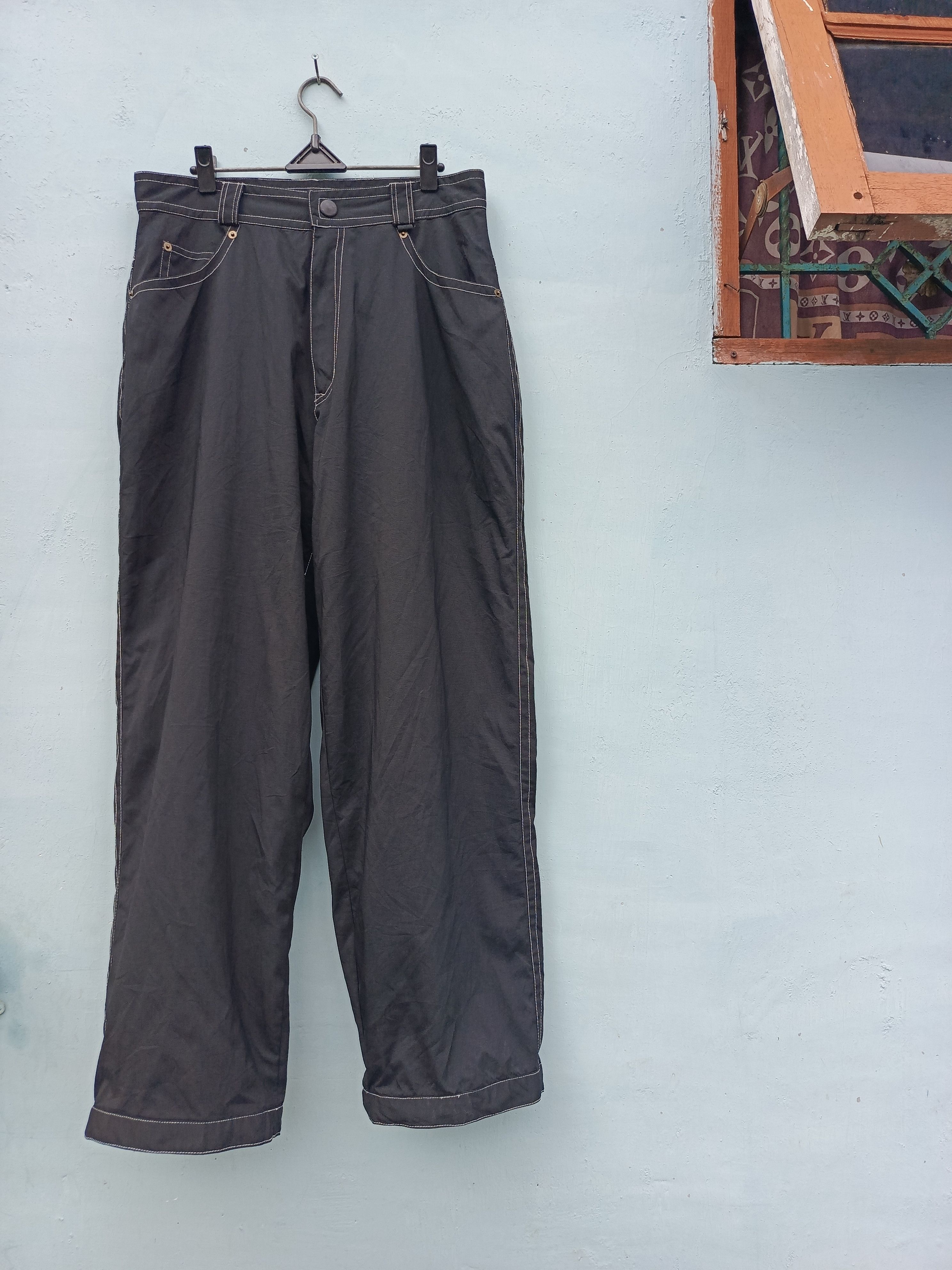 Japanese Brand X-10 black pants Size US 32 / EU 48 - 1 Thumbnail
