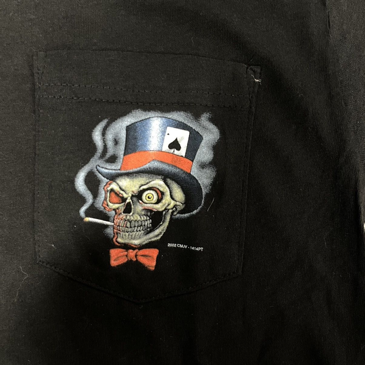 Harley Davidson × Vintage VTG Harley Style Pete’s Leather Tee Size US L / EU 52-54 / 3 - 3 Thumbnail