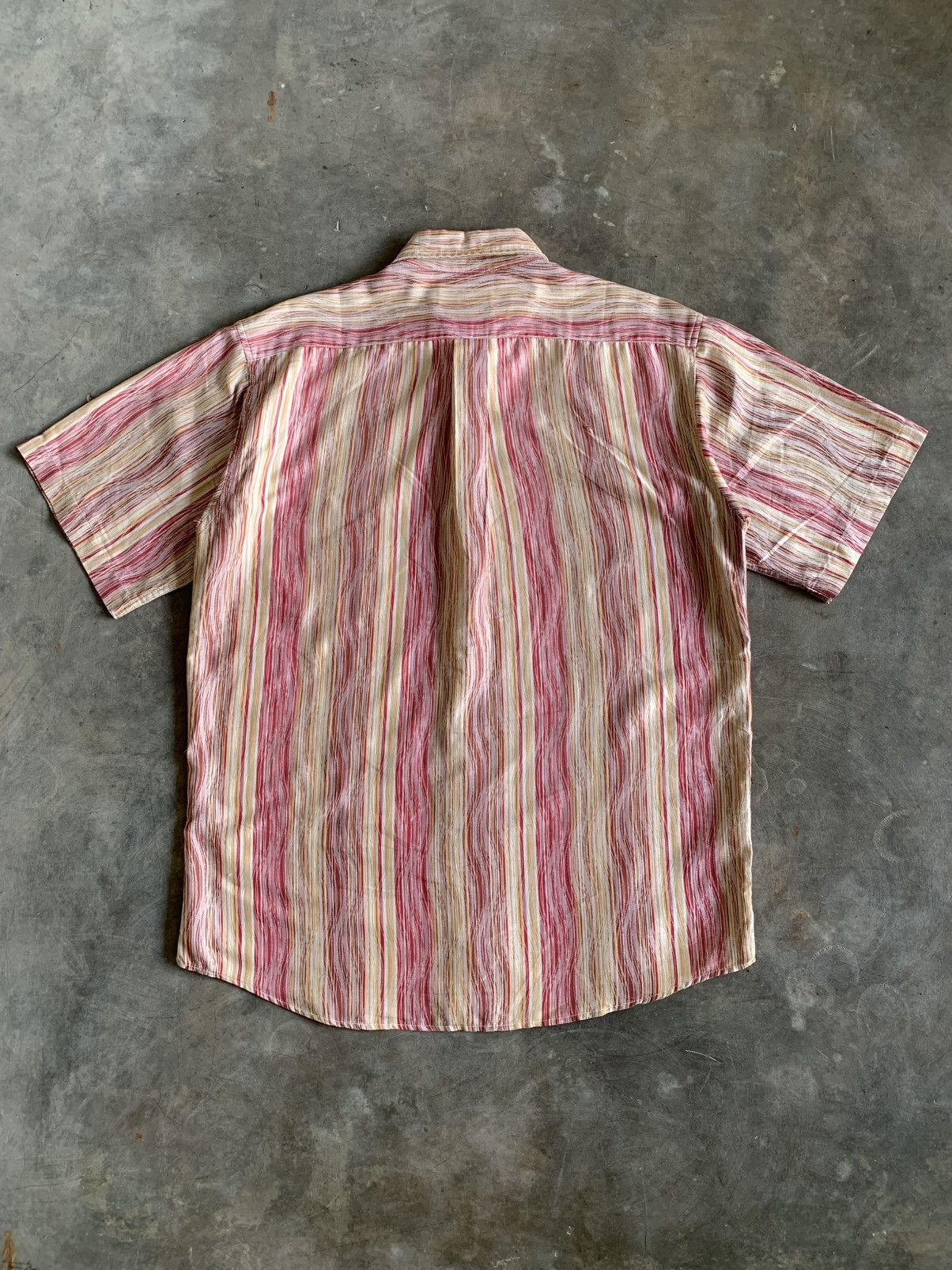 Missoni Missoni Vintage Abstract Short Sleeve Button up shirt Size US M / EU 48-50 / 2 - 8 Thumbnail