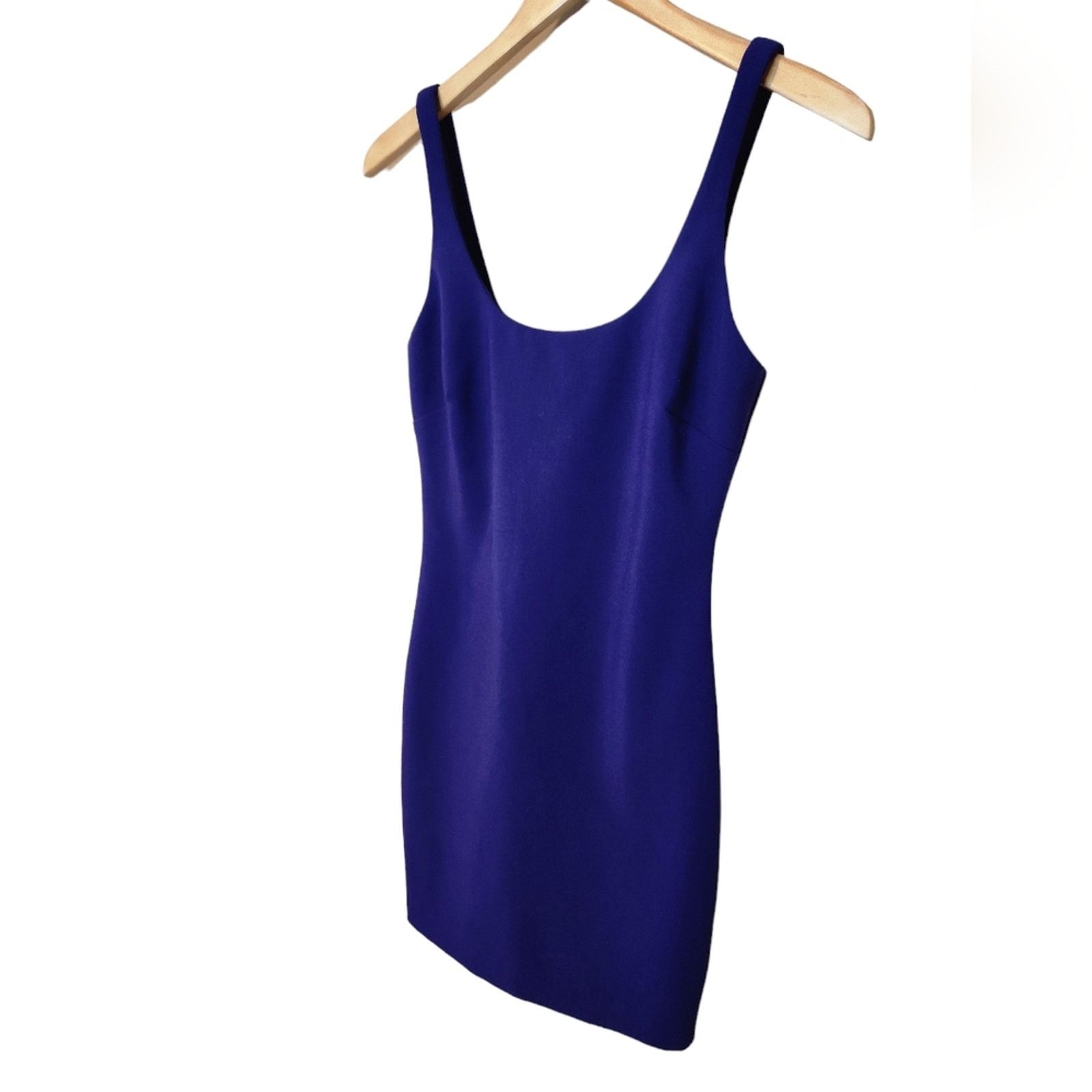 LIKELY Likely Houston Purple Bodycon scoopneck mini dress 4 Size S / US 4 / IT 40 - 9 Thumbnail
