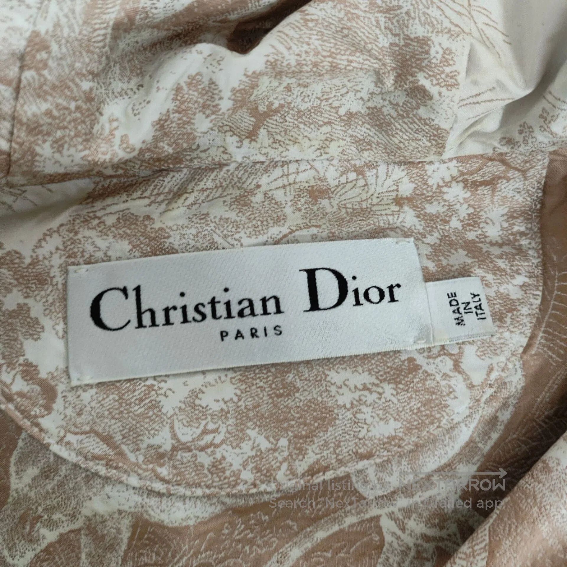 Dior Dior Animal Print Half. Size XS / US 0-2 / IT 36-38 - 3 Thumbnail